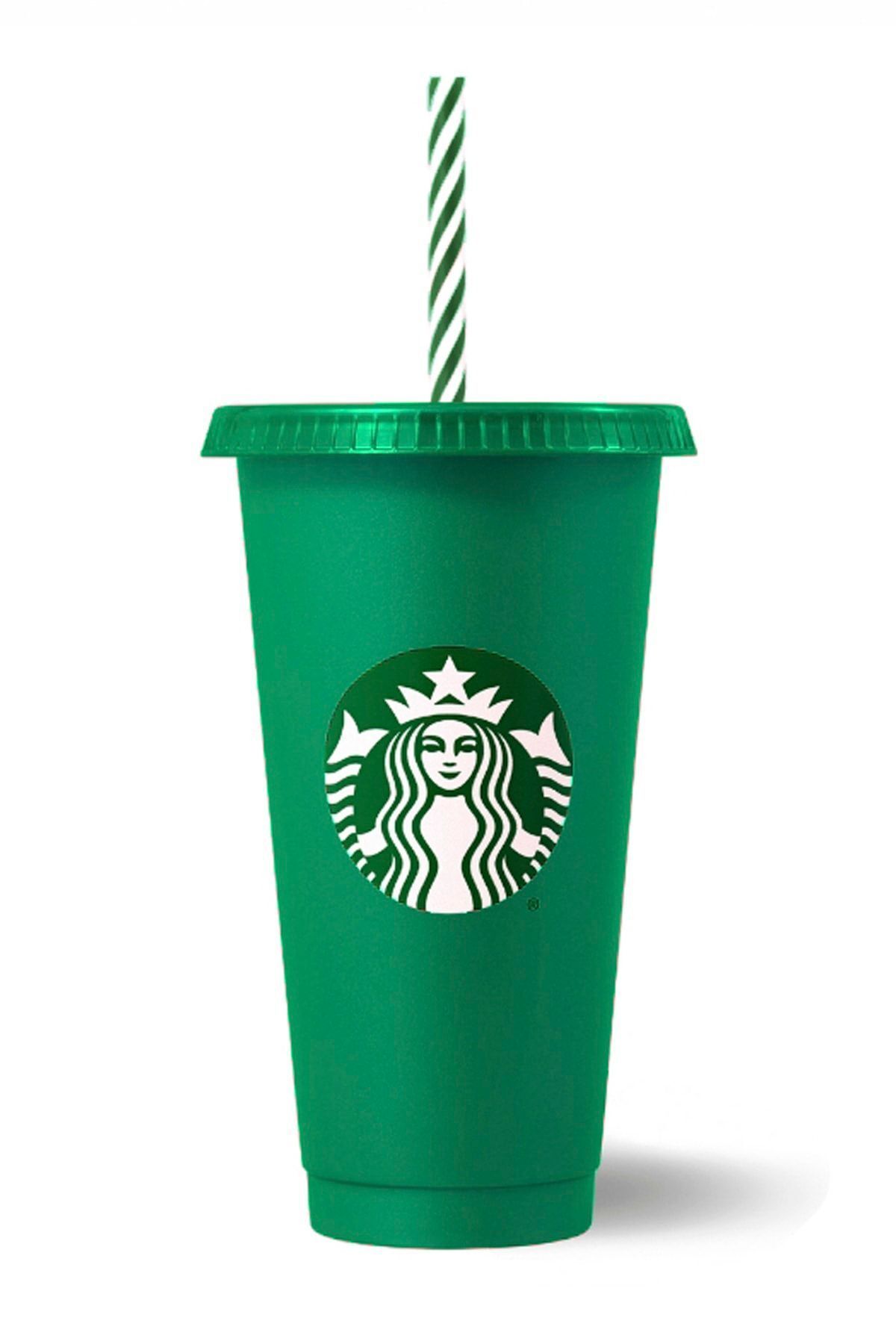 Starbucks Yeniden Kullanılabilir Bardak Pipetli Kırmızı - 710ml