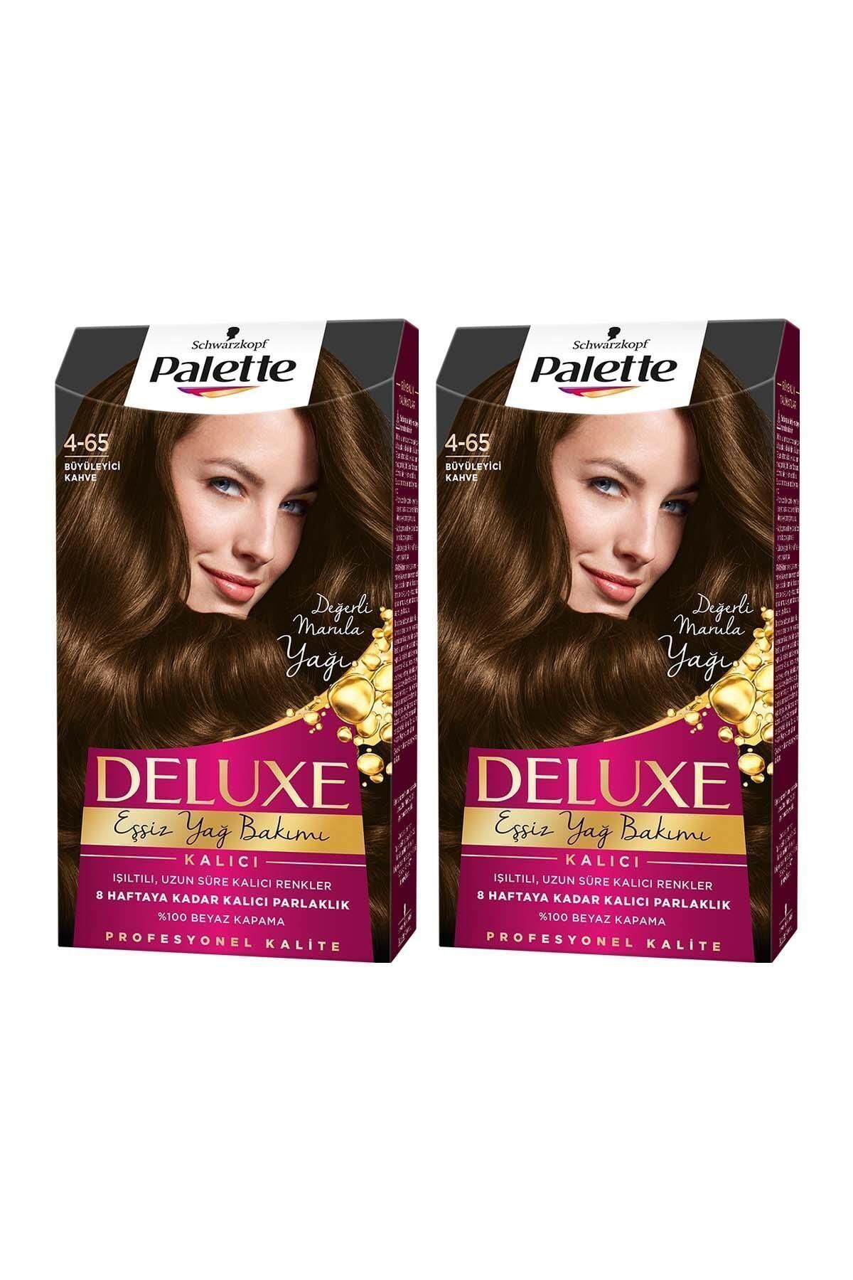 Palette Deluxe 4-65 Büyüleyici Kahve X 2 Adet Saç Boyası