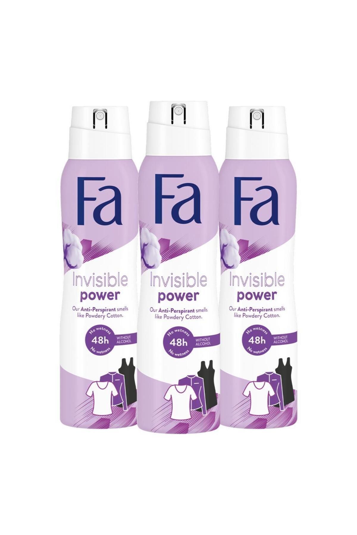 Fa Invisible Power Deosprey X 3 Adet
