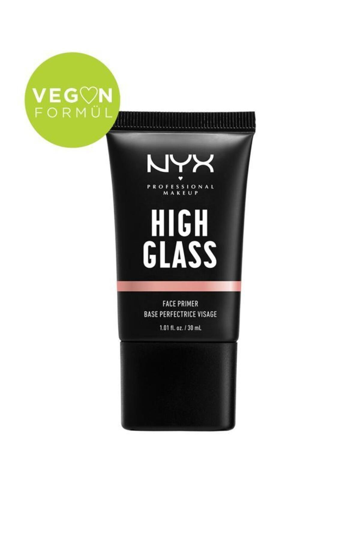 NYX Professional Makeup Hıgh Glass Face Prımer 2 - Rose Quartz