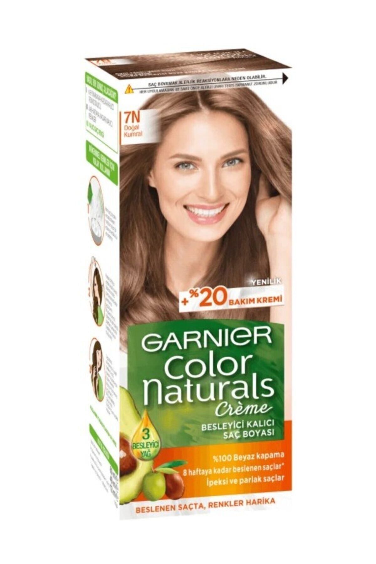 Garnier Color Naturals 7N Doğal Kumral Saç Boyası