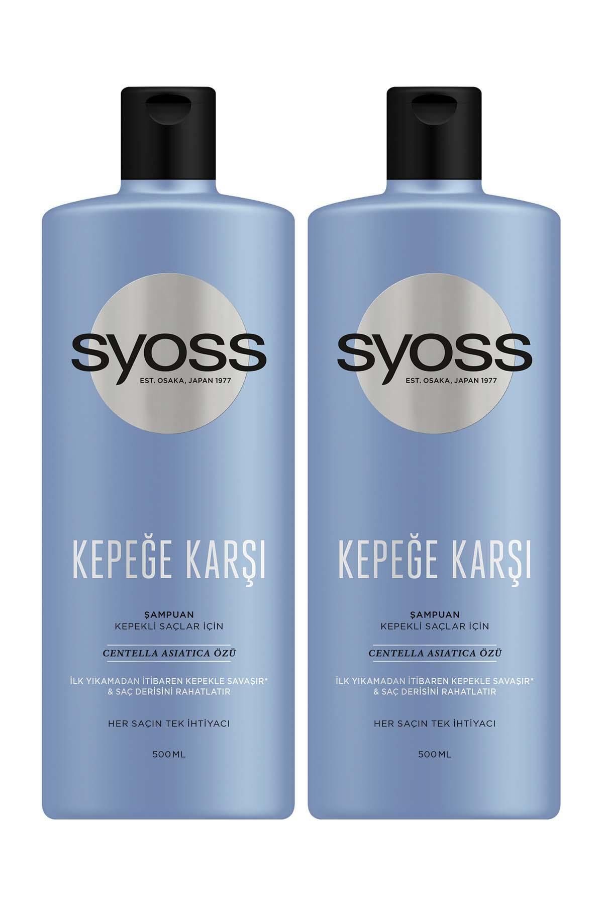 Syoss Kepeğe Karşı Şampuan 500 ml X 2 Adet