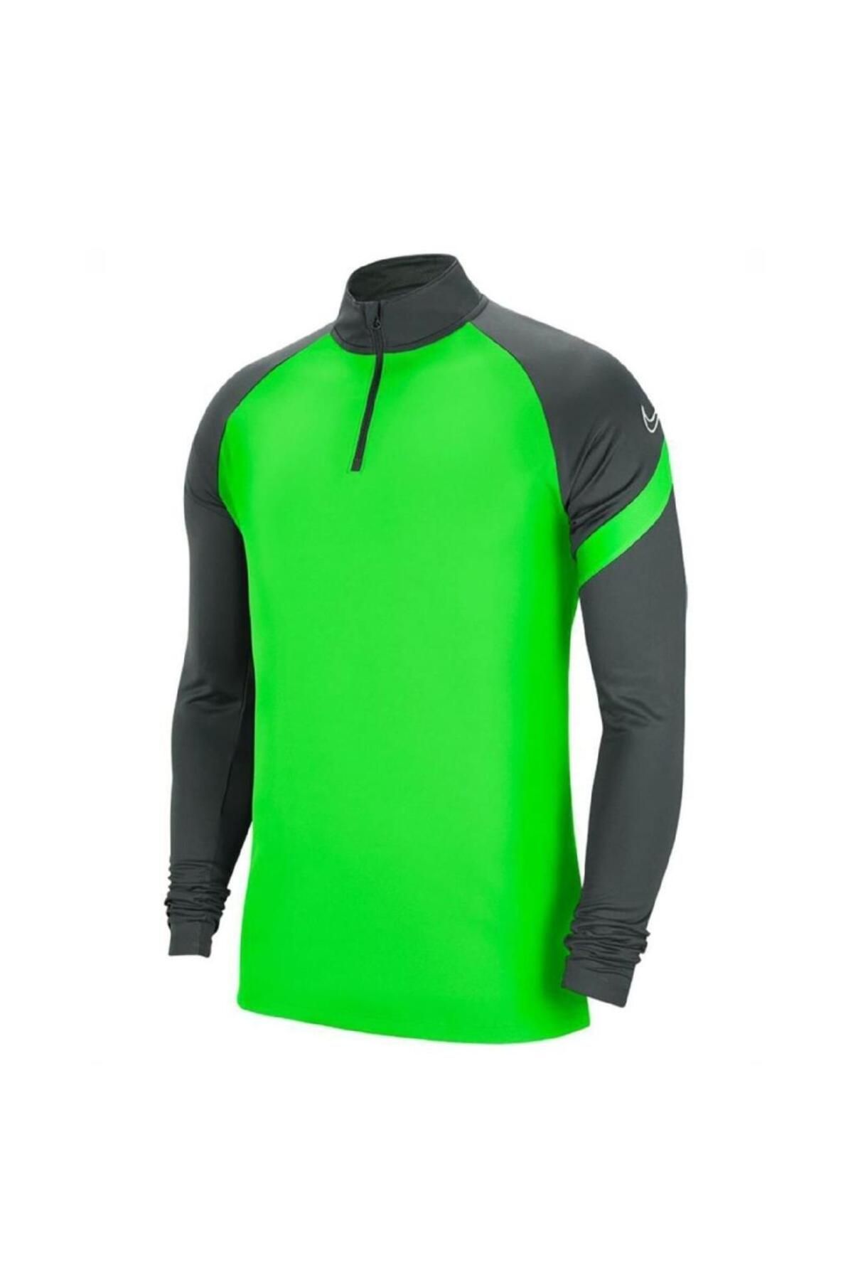 Nike Bv6916 M Nk Dry Acdpr Dril Top Eşofman Üst Neon Yeşil