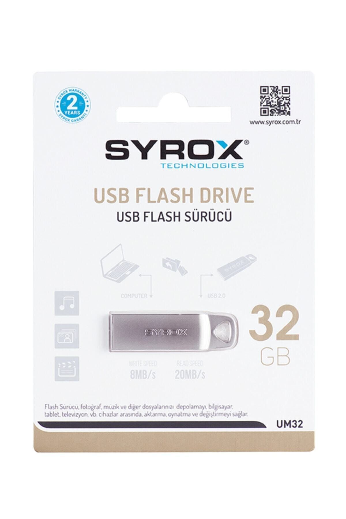 Syrox Flash Bellek 32 Gb Usb