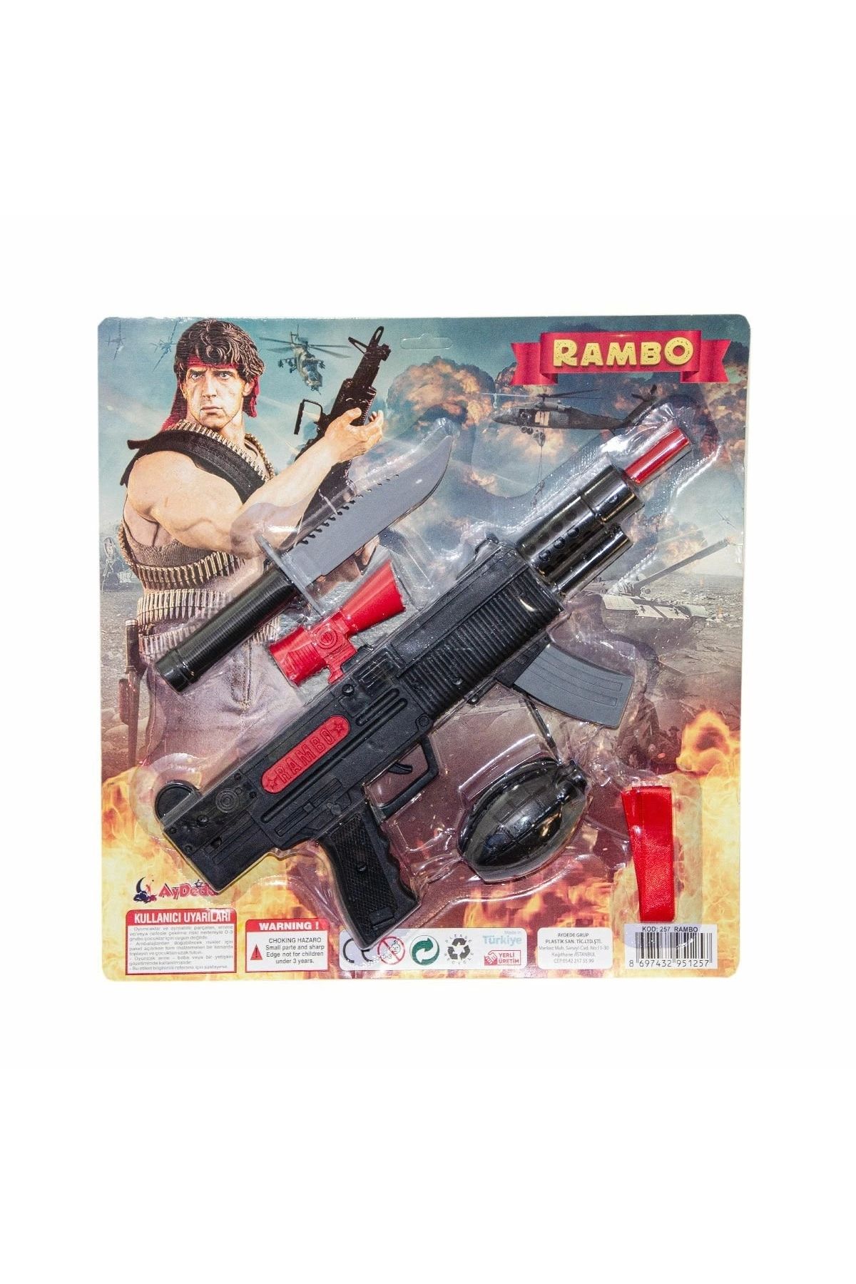 alisverisdevi 125 Rambo Oyun Seti -aydede