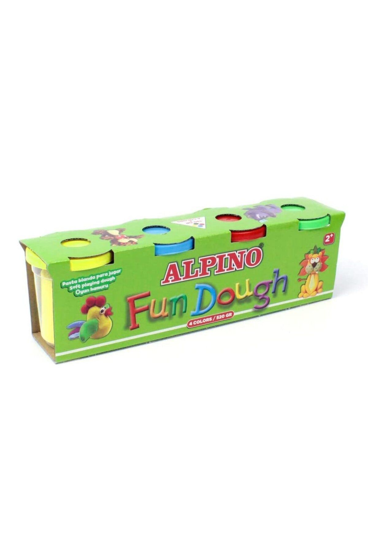 Alpino 4 Renk X 100 Gr. Oyun Hamuru Dp000401