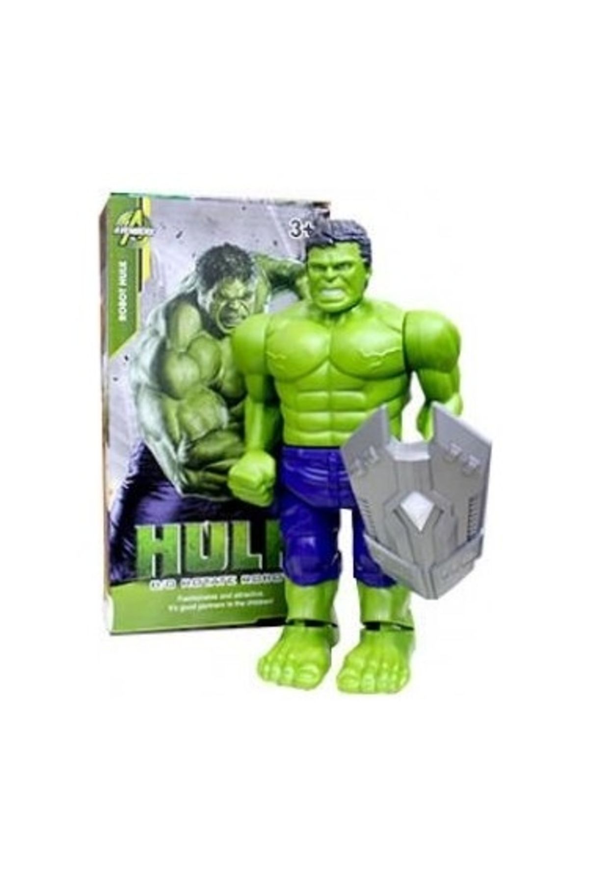 alisverisdevi Hulk Robot B/o Rotate Robot