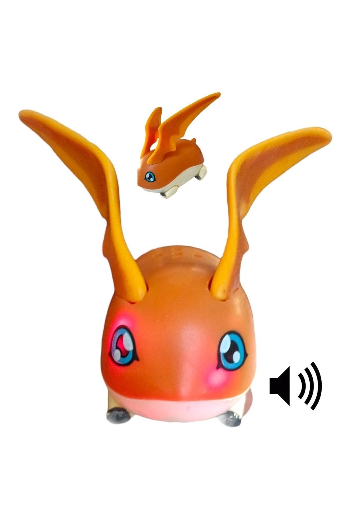 TURKAFONE Digimon Pokemon Patamon Pikachu 1 Adet Sesli Işıklı Konuşan Figür Oyuncak