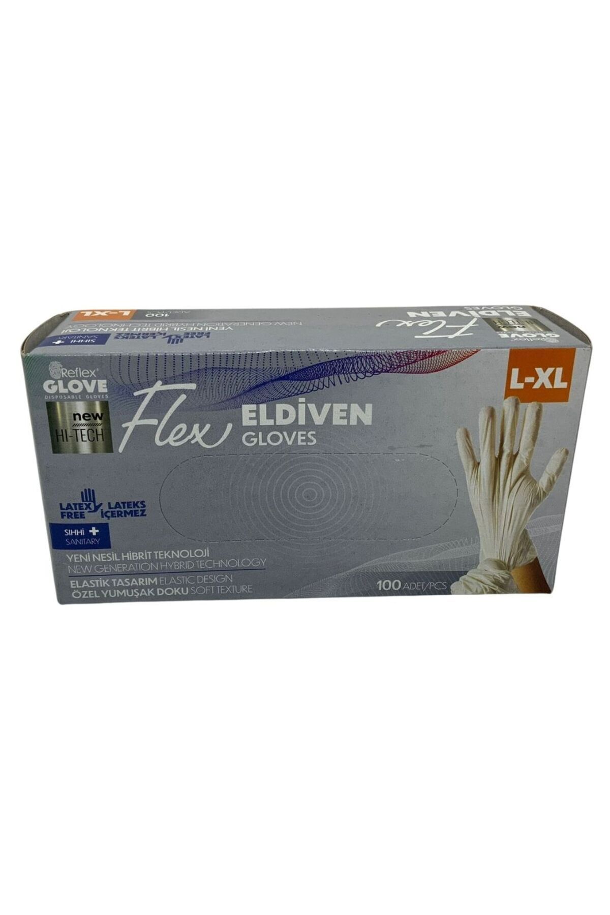 Reflex Glove Flex Eldiven L-XL 100 Adet