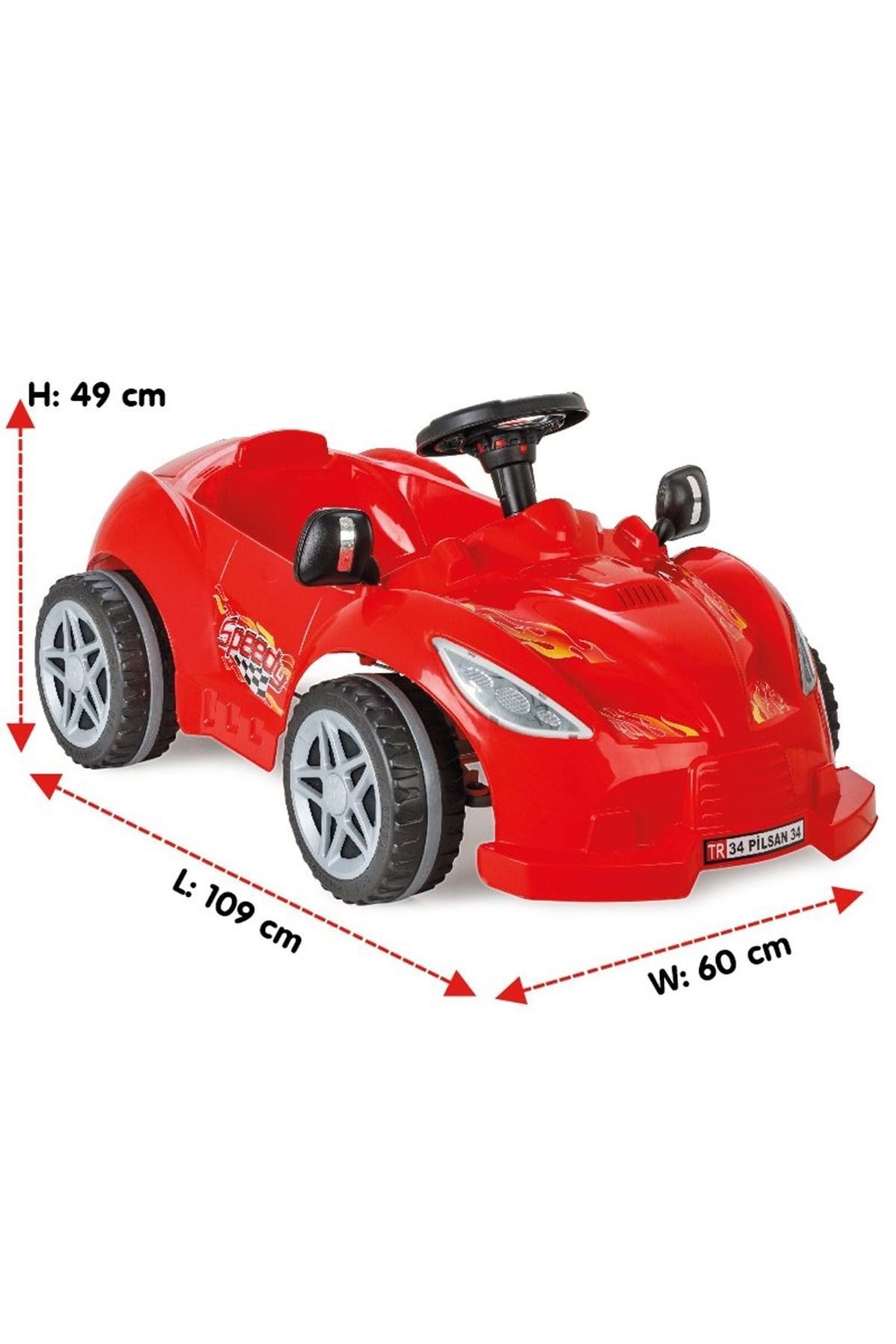 PİLSAN pilsan speedy pedallı araba büyük