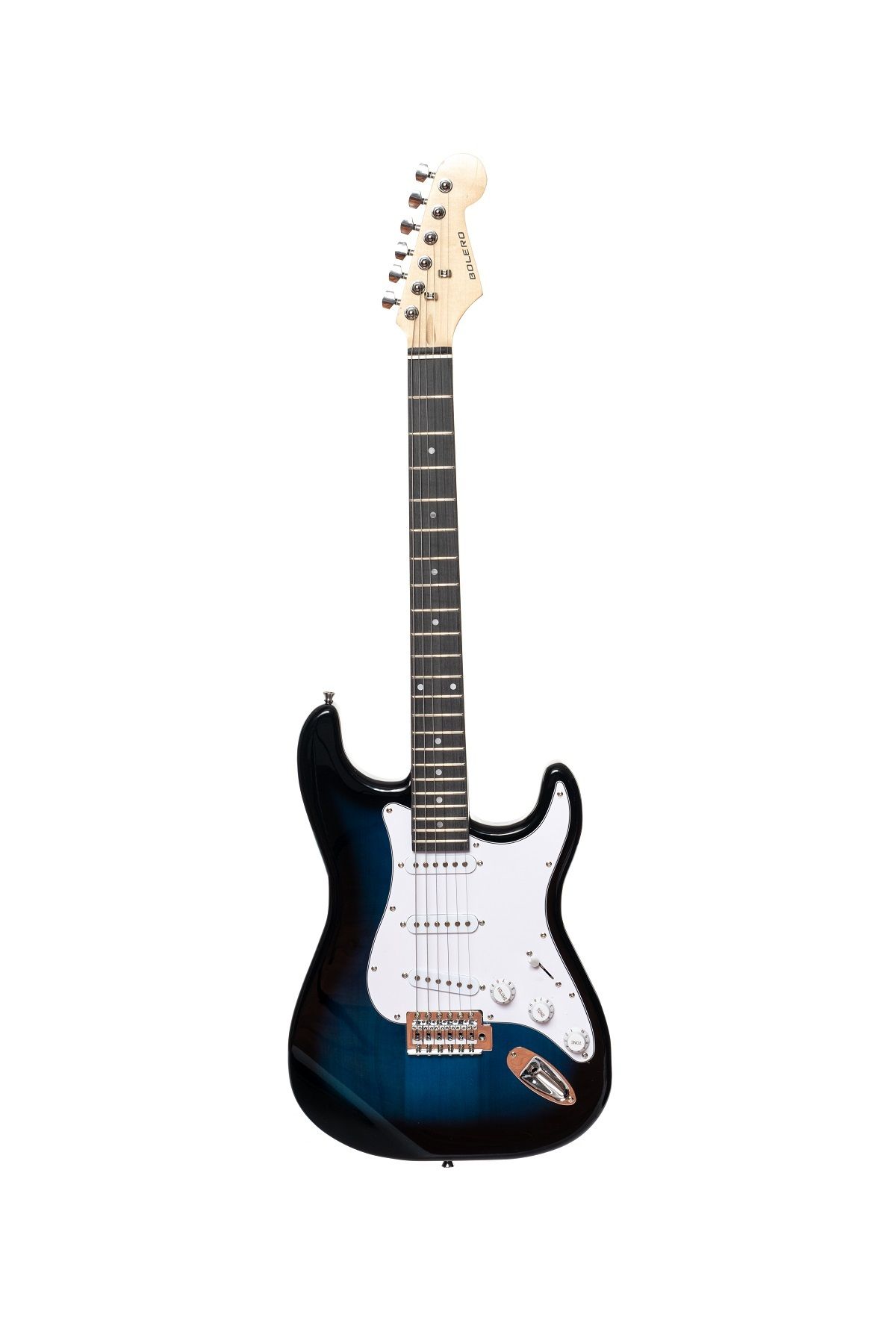 Bolero Eg-1 Bb Mavi Elektro Gitar - Tremolo 3 Renk Kılıf Pena Hediyeli