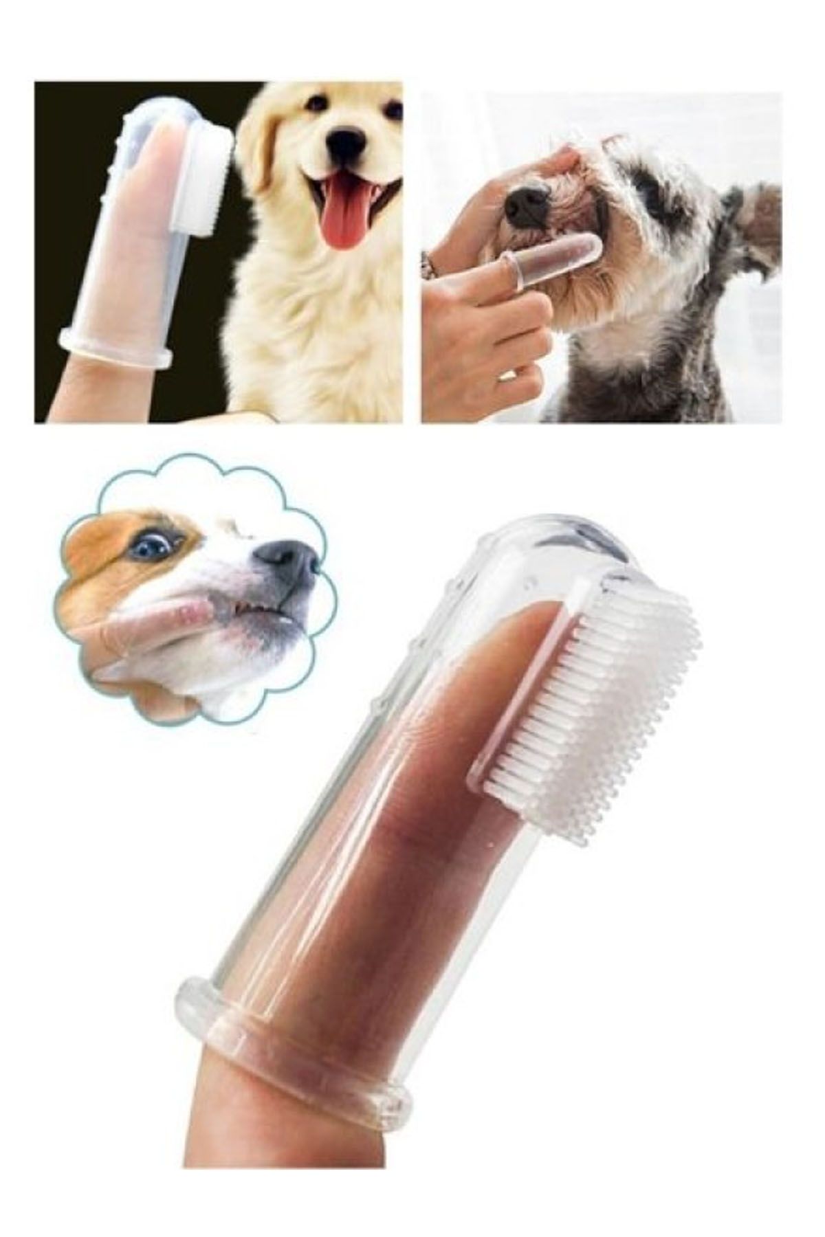 Genel Markalar Kedi Köpek Diş Temizleme Fırçası