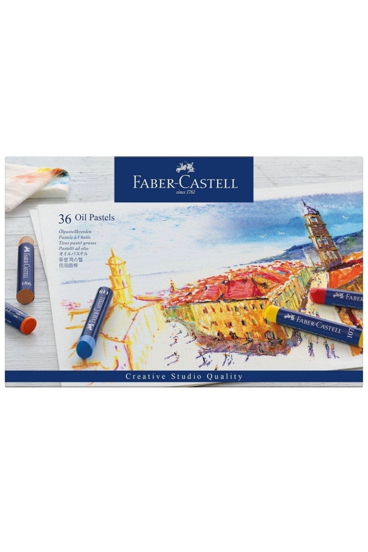 Faber Castell Faber Creatıve Studıo 36 Renk Yağlı Pastel Boya 127036
