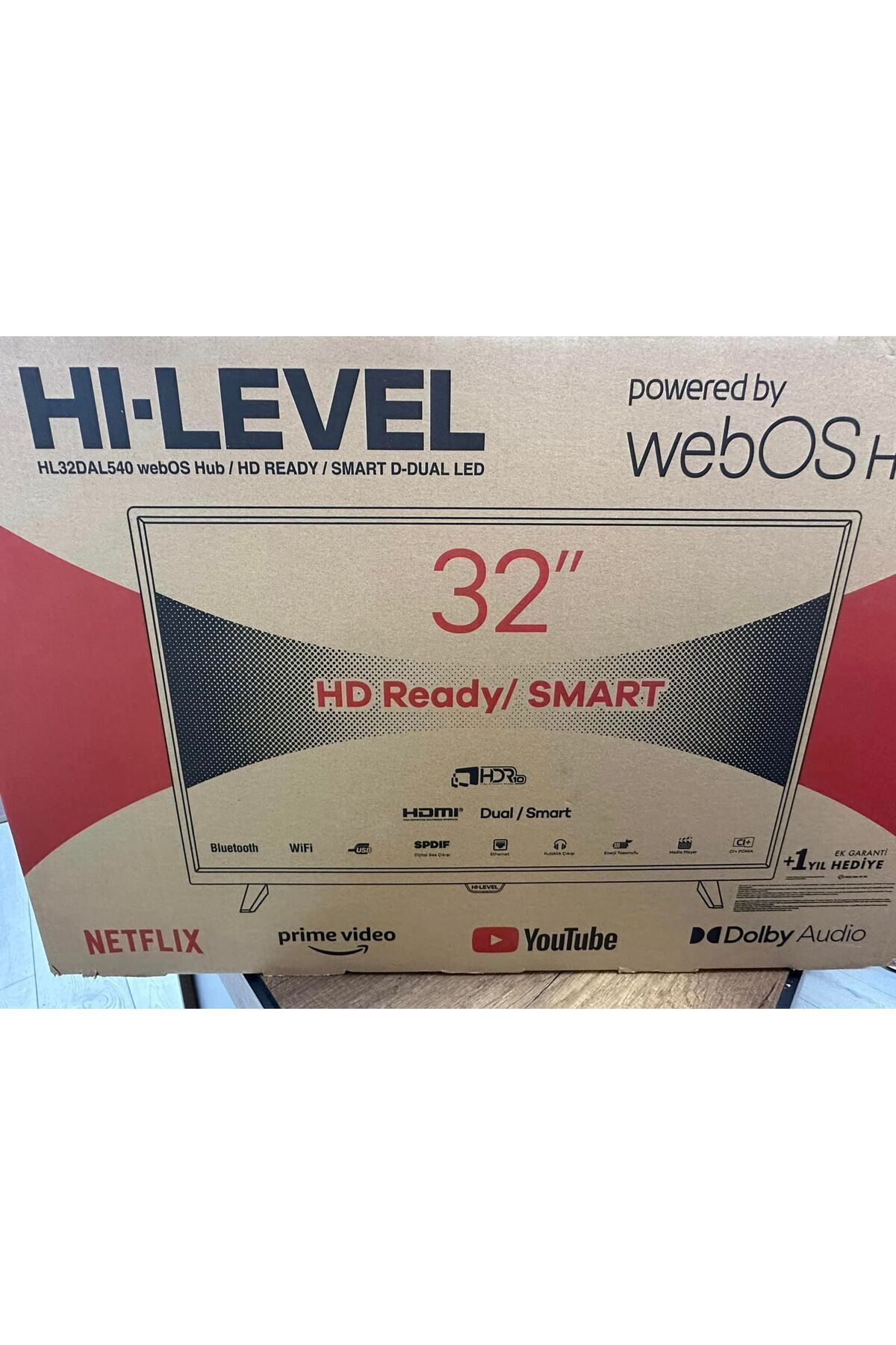 Hi-Level Hi Level 32'' Uydu Alıcılı Smart Webos Led Tv