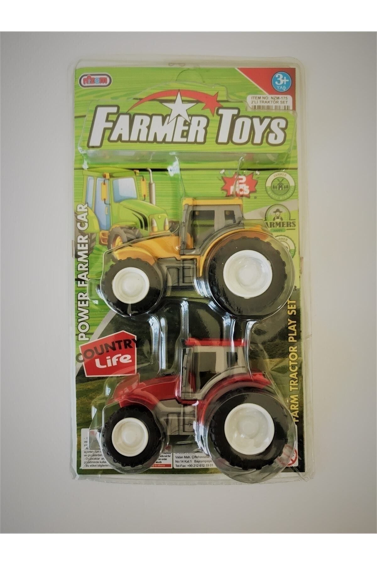 Genel Markalar Çiftlik Serisi Ikili Traktör Farmer Toys
