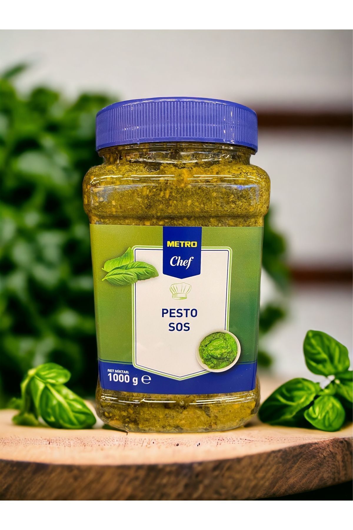 Metro Chef Fesleğen Pesto Sos 1000 Gr.
