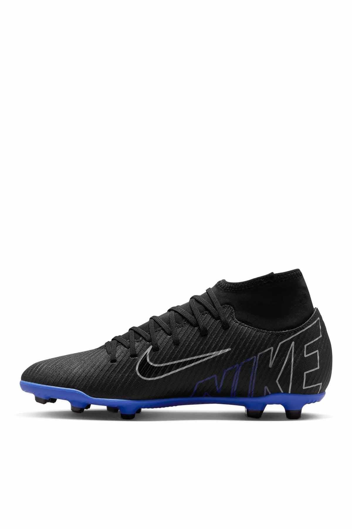 Nike Superfly 9 Club Erkek Krampon Ayakkabı Dj5691-040-sıyah-mavı