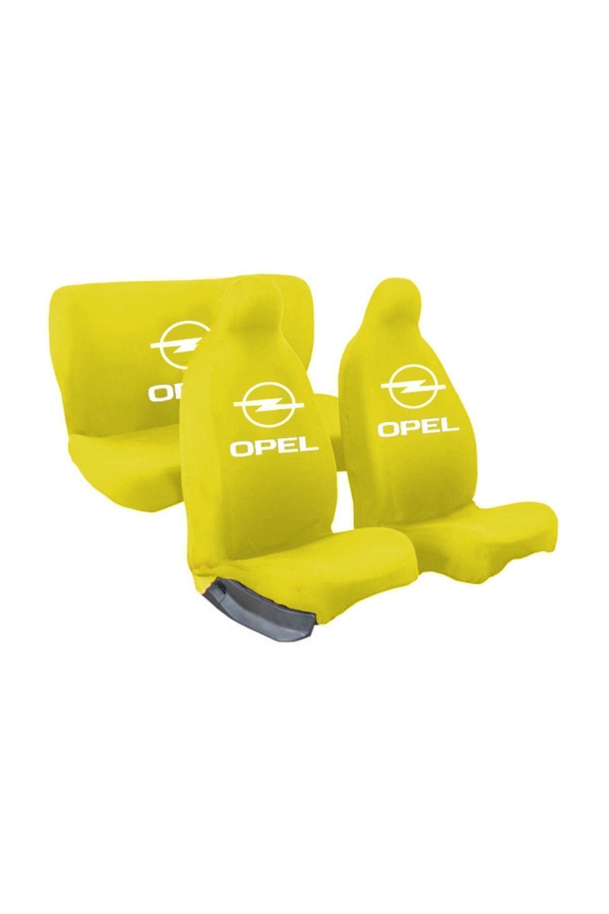 Opel Corsa Likralı Penye 4 Parça Oto Servis Kılıfı Seti