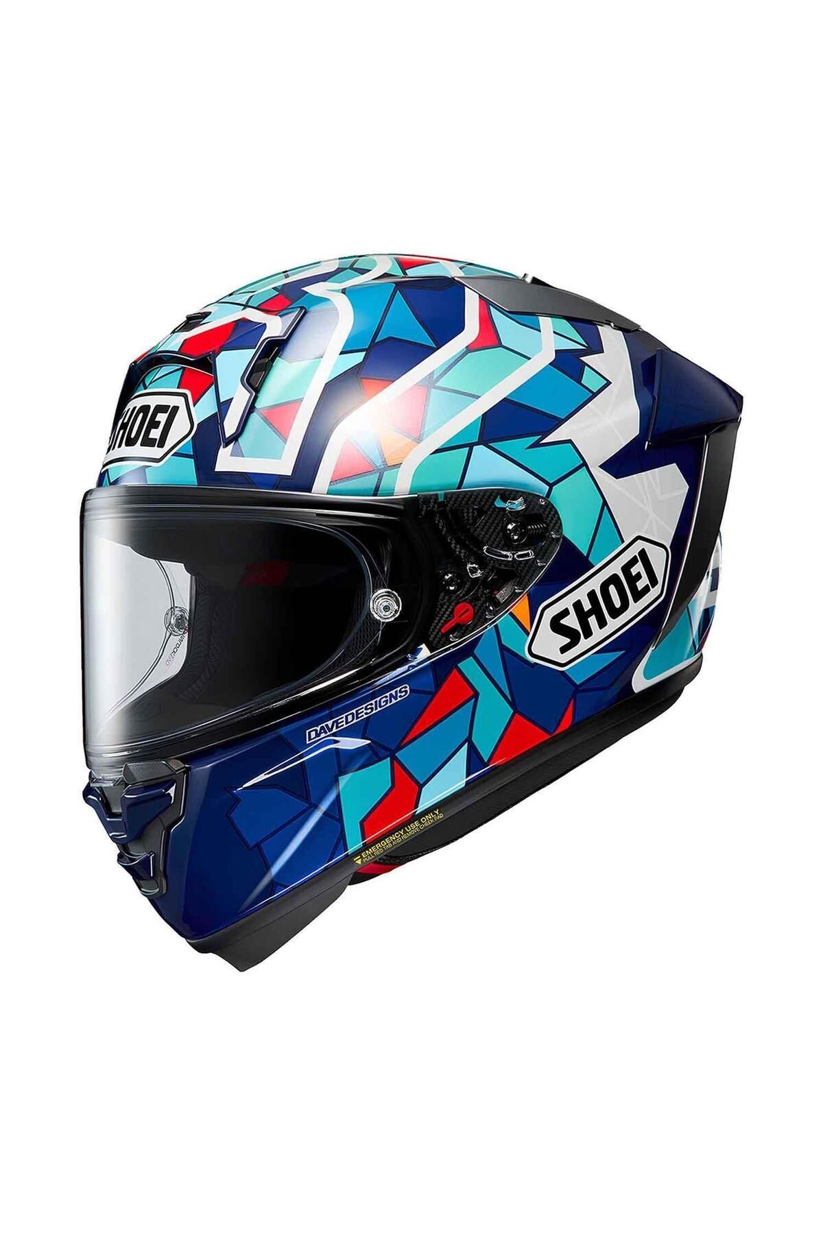 Shoei X-spirit Pro Marquez Barcelona Kapalı Motosiklet Kaskı