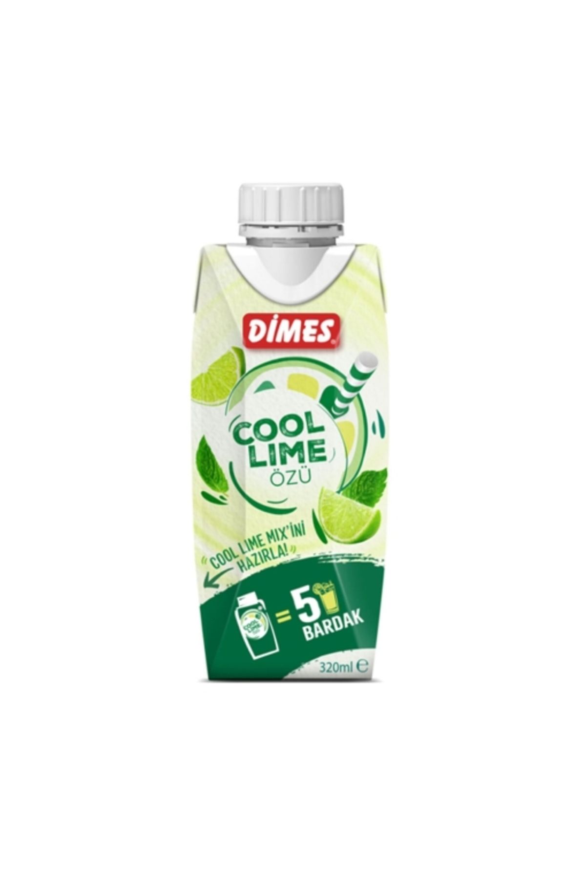Dimes Cool Lime Özü 310 Ml. (12'Lİ)