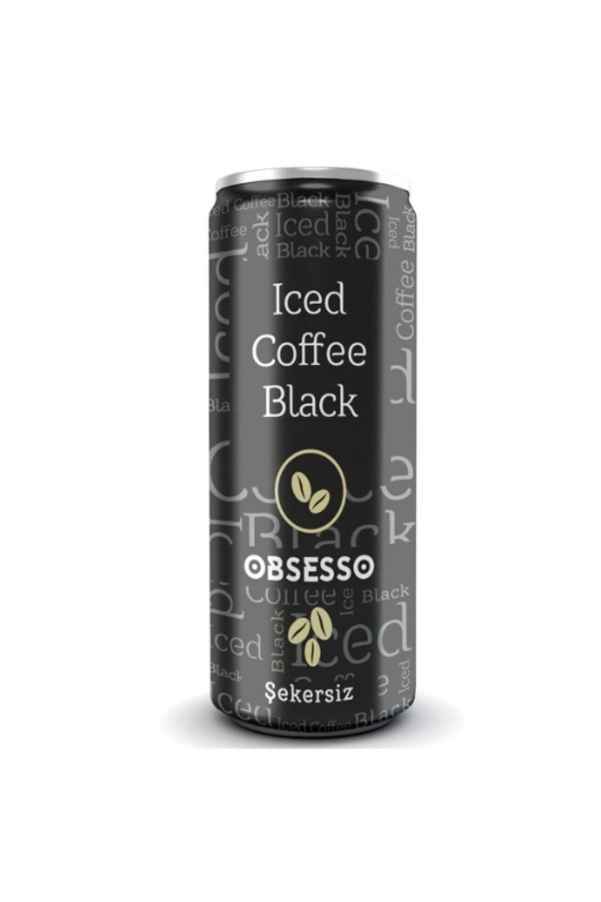OBSESSO Soğuk Kahve Black Teneke 250 ml (6'LI)