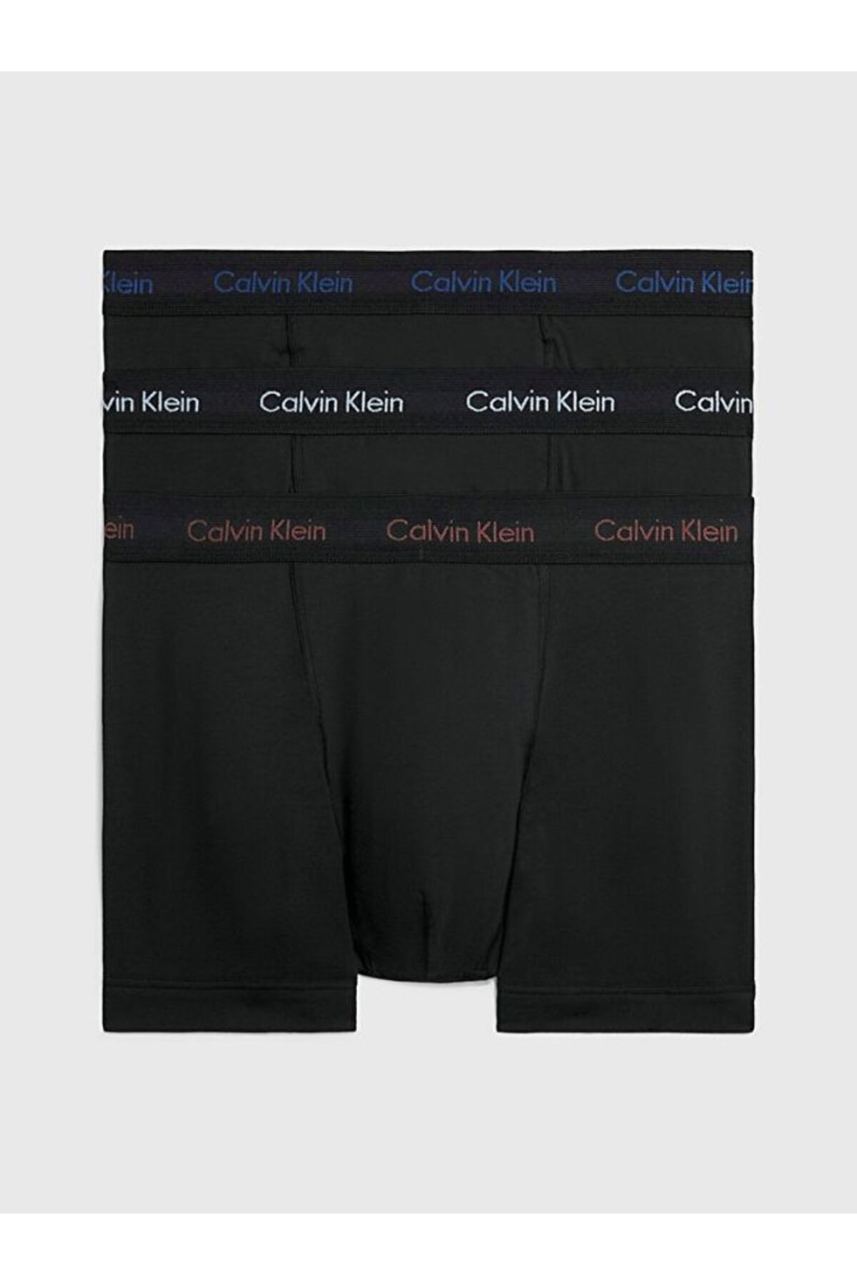 Calvin Klein Erkek 3'lü Siyah Boxer