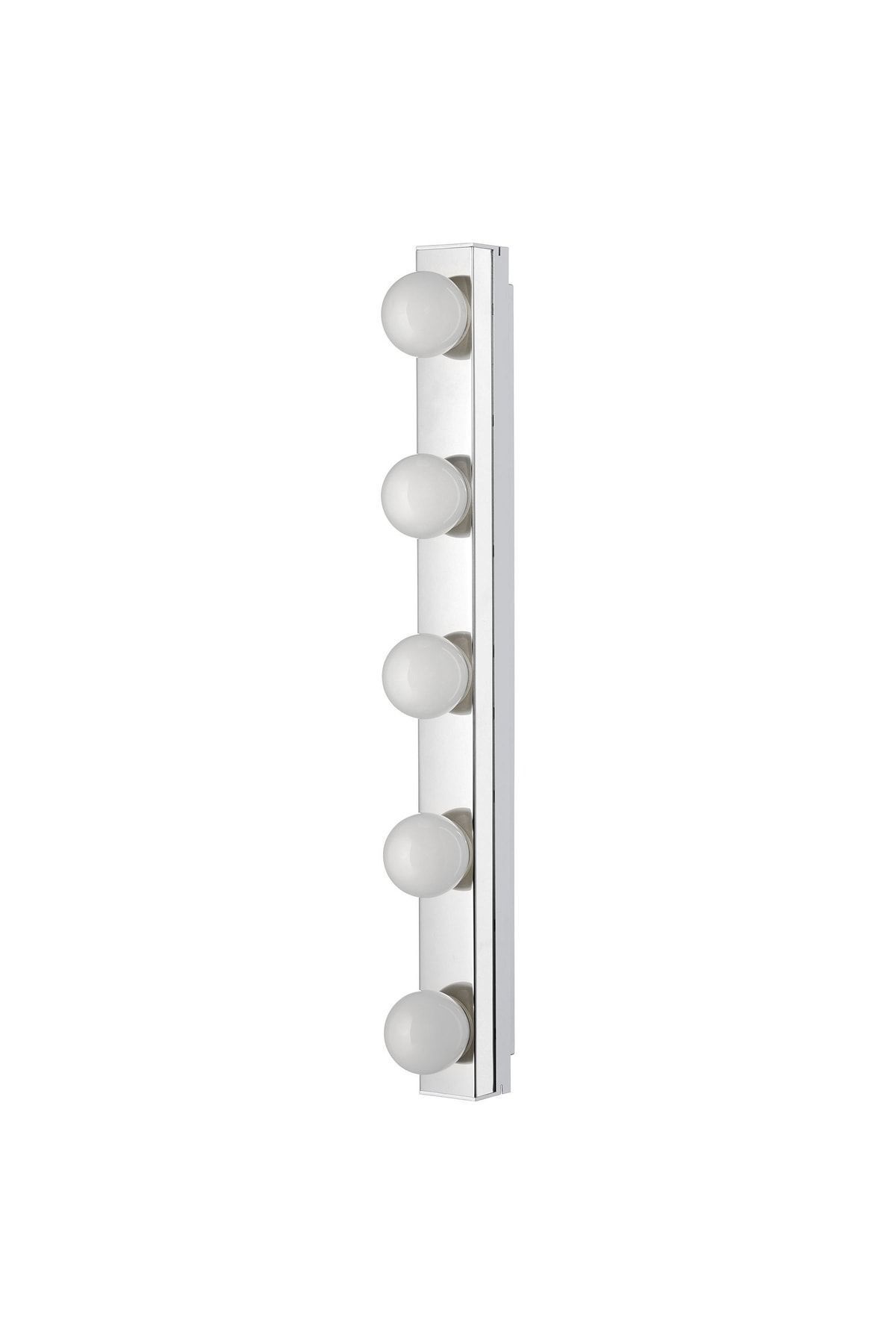 IKEA Ledsjö Hazır 5 Li Dahili Led Ampullü Makyaj Masası Lambası Banyo Lavabo Lambası Paslanmaz Çelik