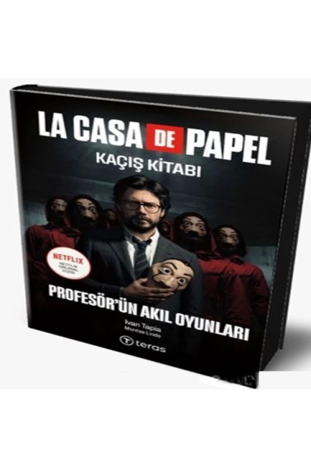 Teras Kitap La Case De Papel Kaçış Kitabı - Profesör'ün Akıl Oyunları (CİLTLİ) (MASKE HEDİYELİ)