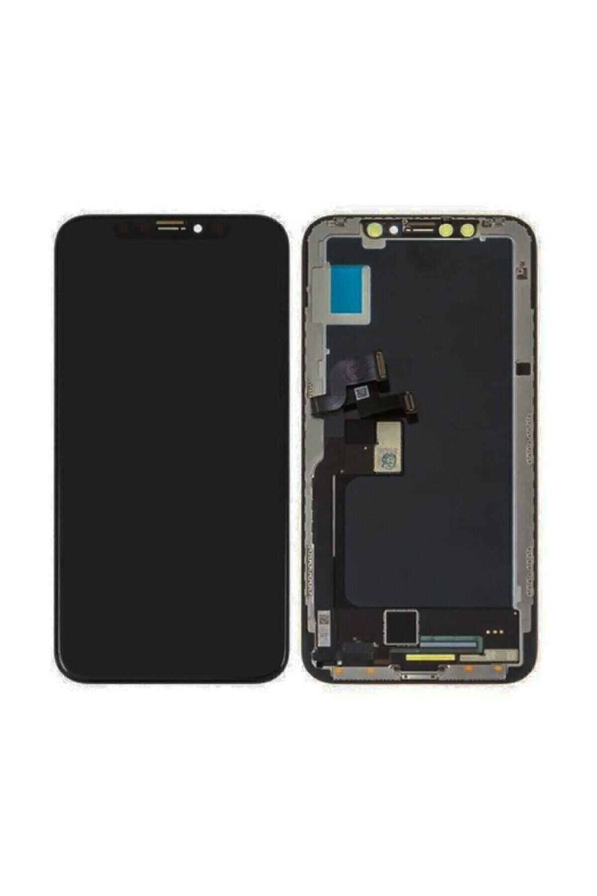 Genel Markalar Iphone X Uyumlu Siyah Oled Lcd Ekran Ve Dokunmatik 100112