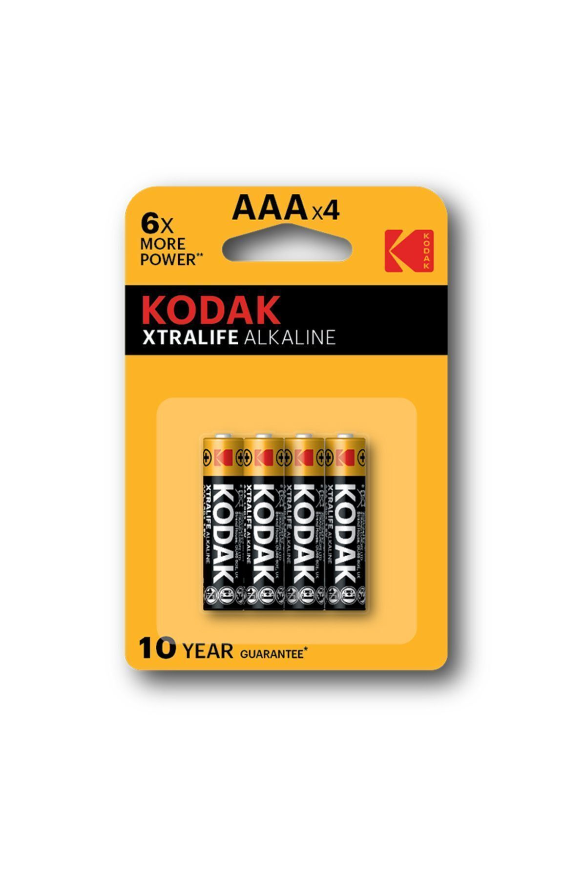 Kodak Aaa Ince Pil Xtralıfe Alkalin 4 Lü Blister 281378