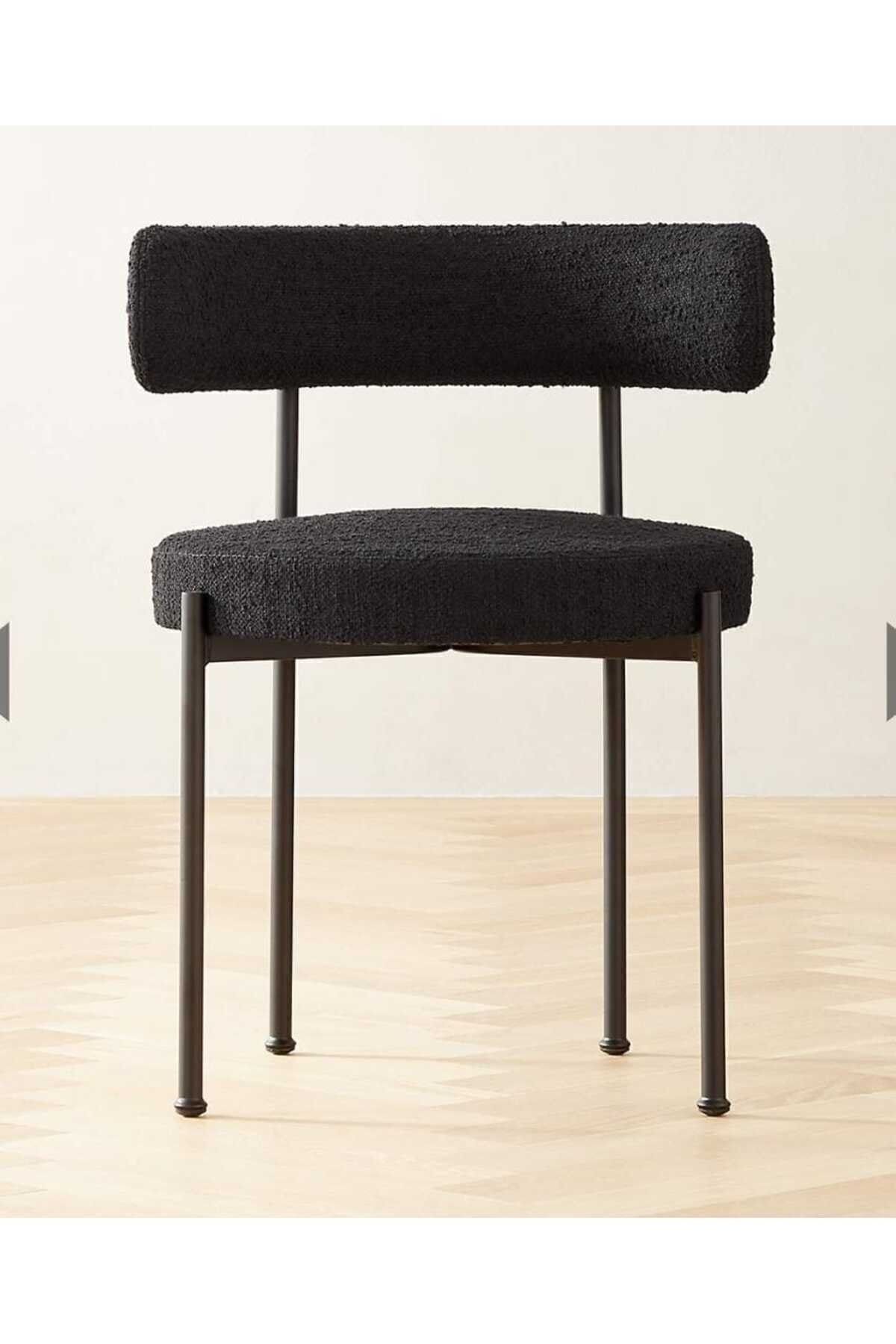 Kaktüs Avm 6'lı Teddy Sandalye Mutfak Sandalyesi Salon Sandalyesi Cafe Restaurant Sandalyesi