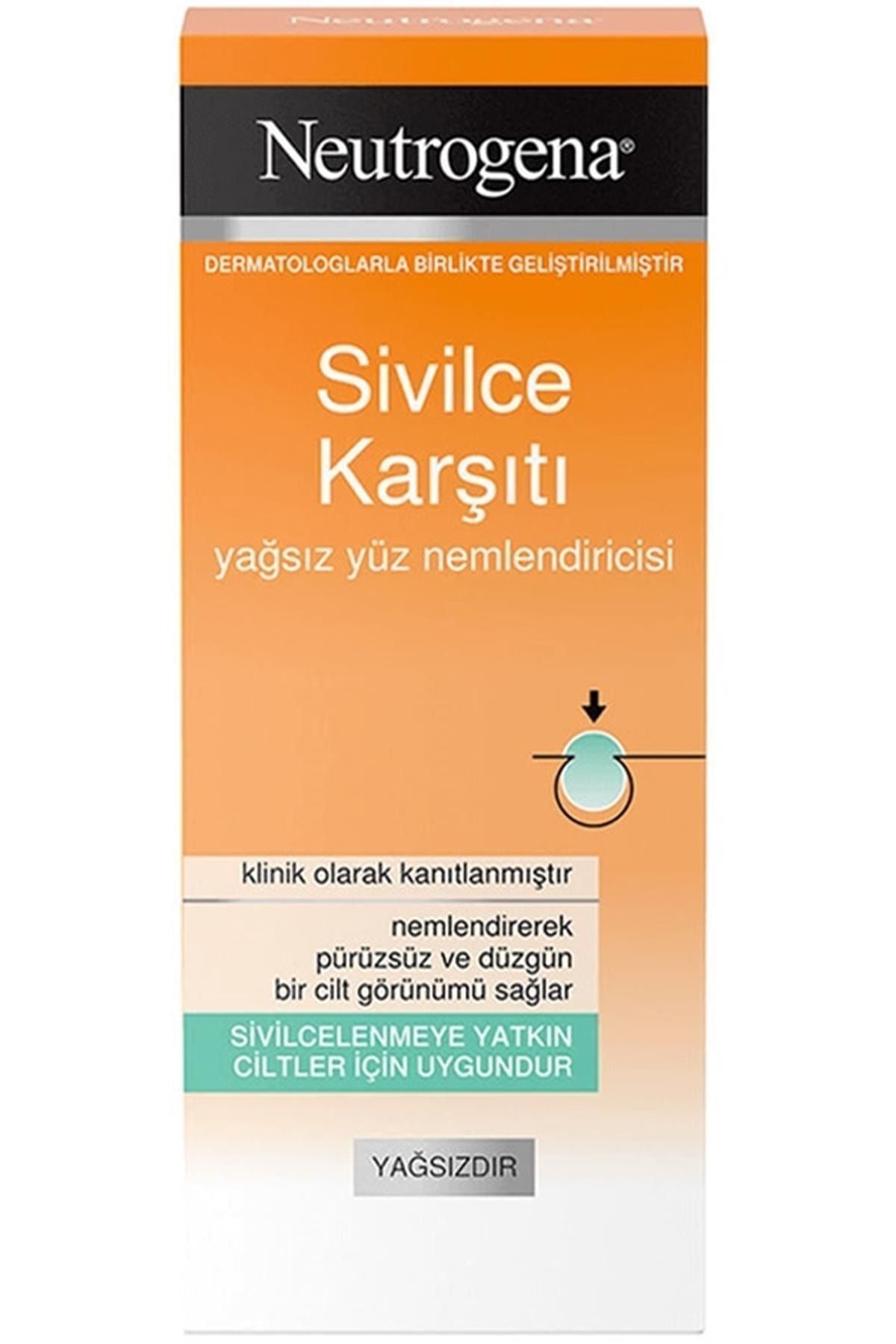 Neutrogena Marka: Sivilce Karşıtı Yağsız Yüz Nemlendirici 50 Ml Kategori: Yüz Temizleyici