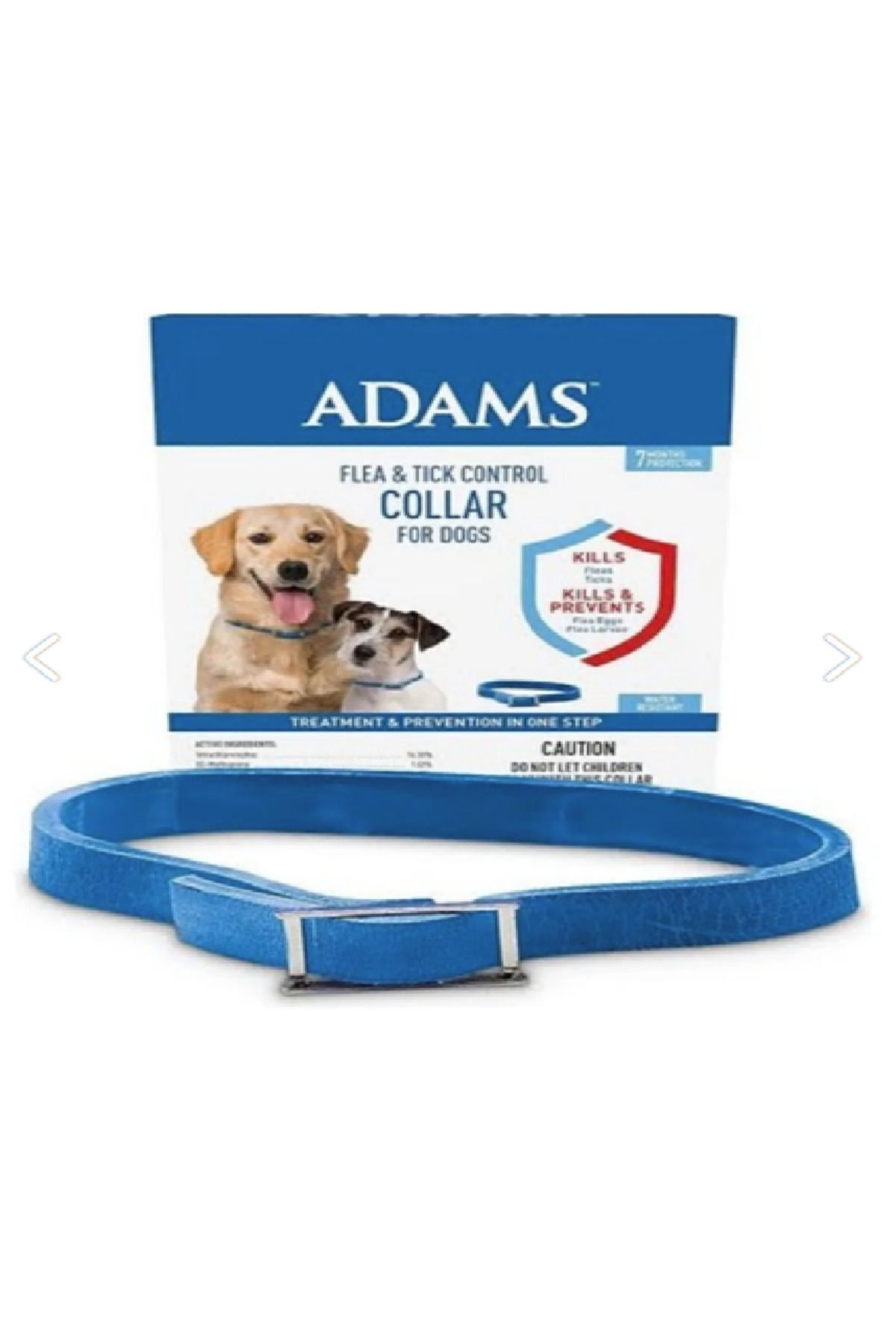 Adams Köpek Pire Tasması Sinek Bit Pire Kene Köpek Dış Parazit Büyük Küçük Irk 7 Ay Dog Flea Tick Collar