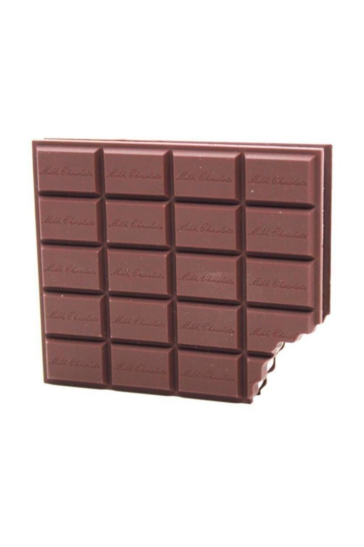 Ofisle Özel Üretim Lüks Çikolata Şeklinde Kokulu Not Defteri 8,5*10 Cm
