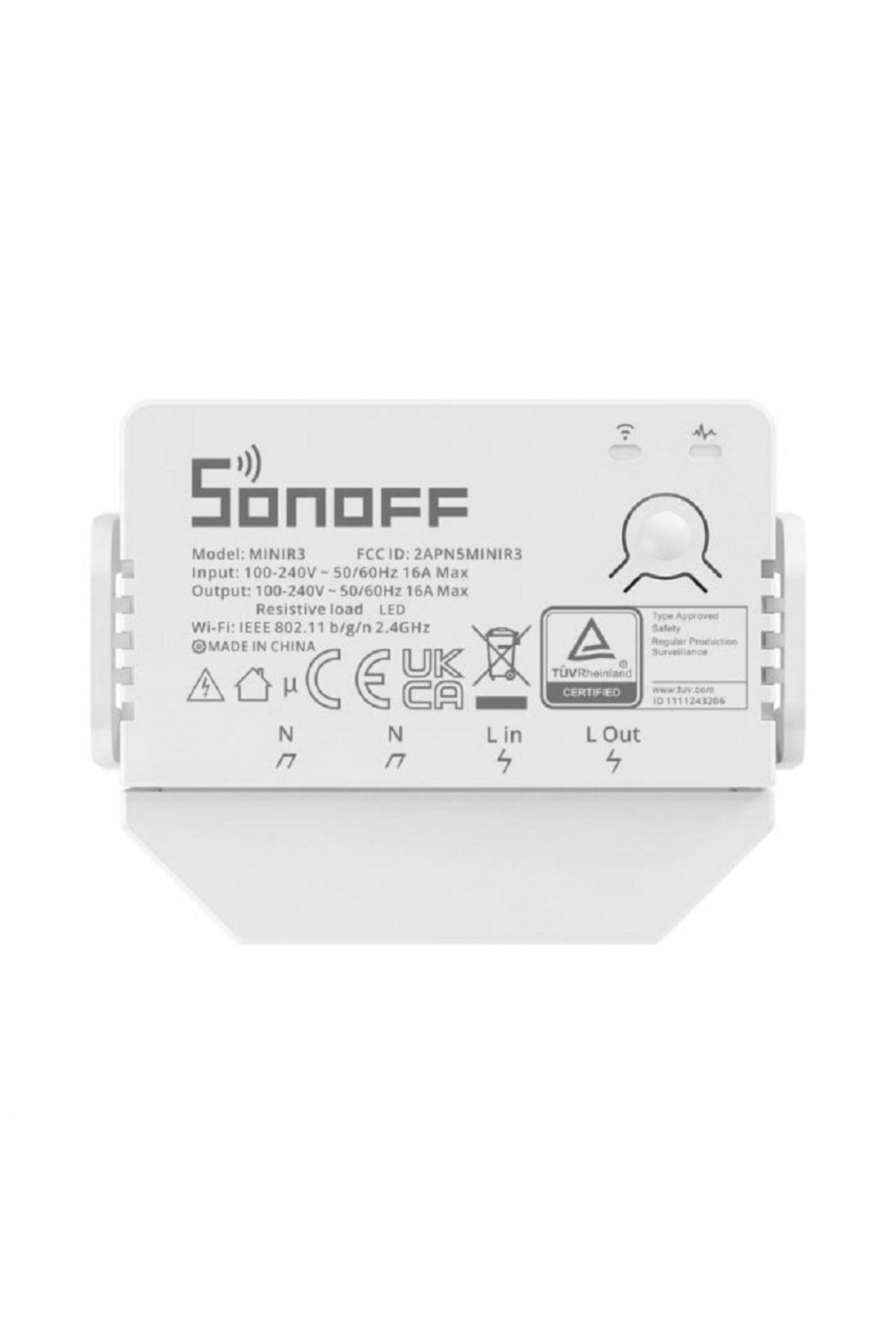 Sonoff Mini R3 Wifi Akıllı Anahtar 16 A