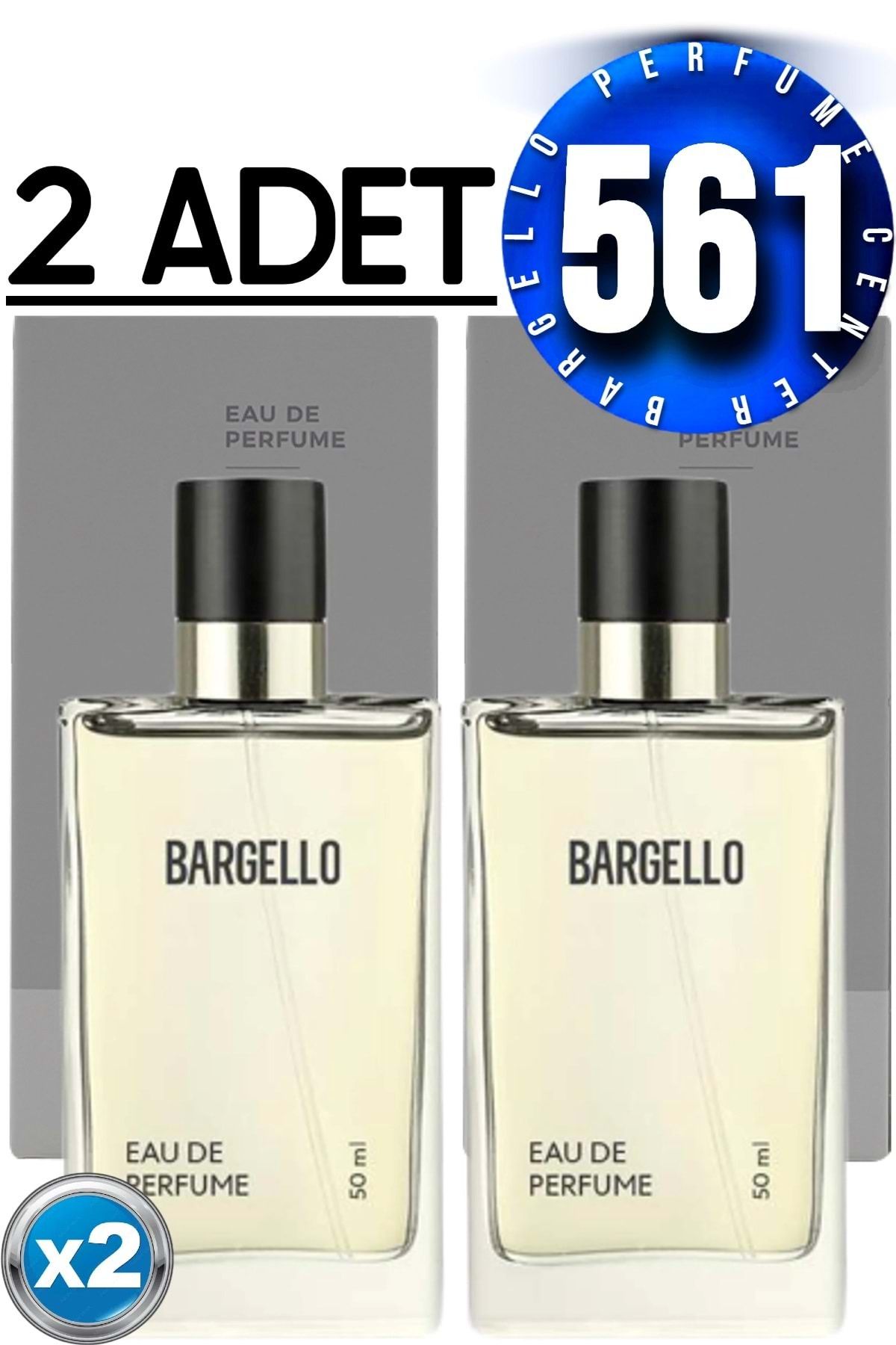 Bargello 561x2(2ADET) Erkek Parfüm Fresh 50 ml Edp
