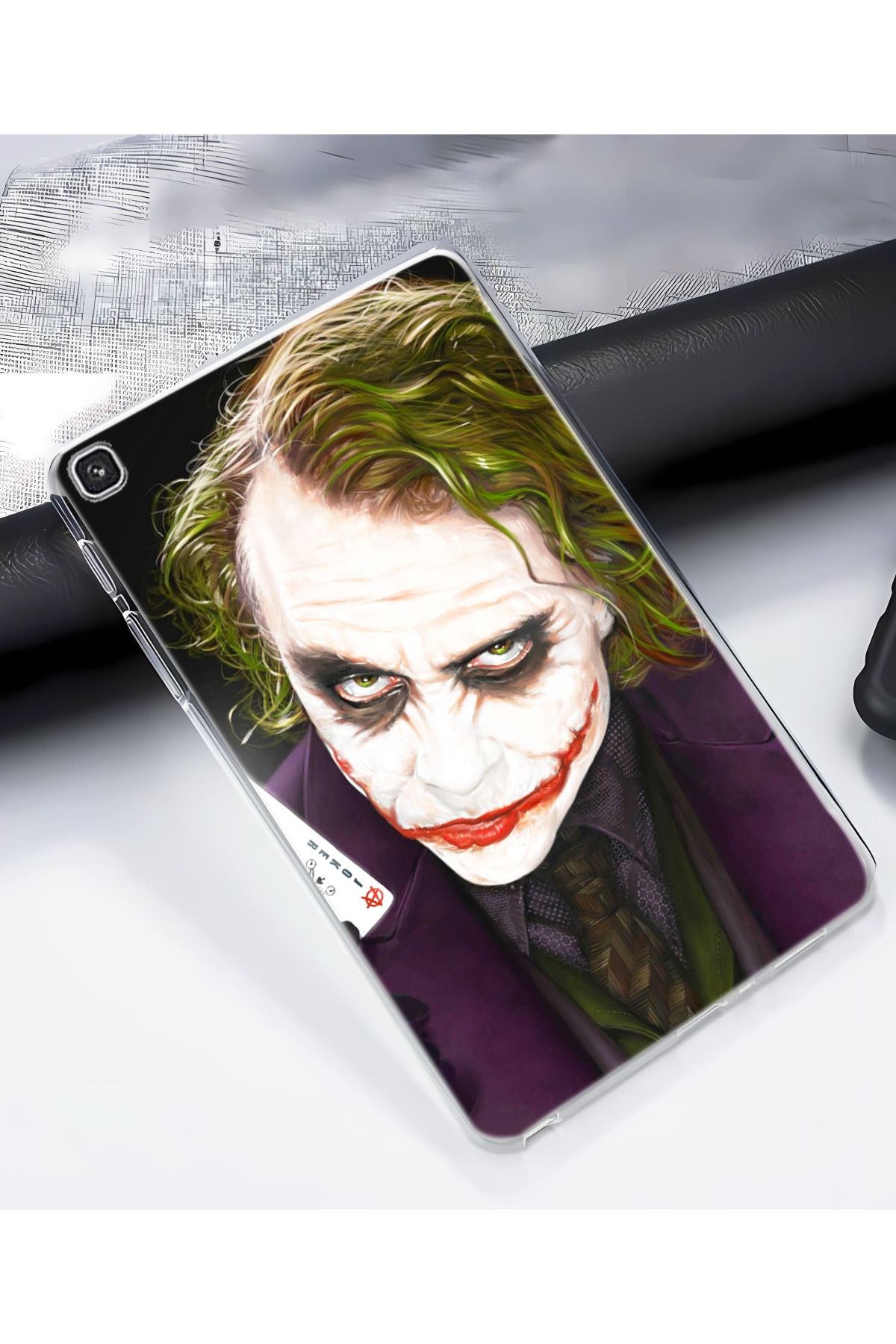 Lopard Samsung Galaxy Tab A7 Lite T220 T225 T227 Kılıf Opus 23 Joker Dark Knight Tablet Kabı Sea