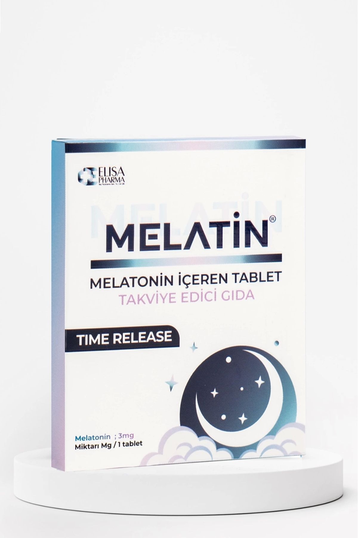 Melatin , Melatonin Içeren Takviye Edici Gıda, 30 Tablet