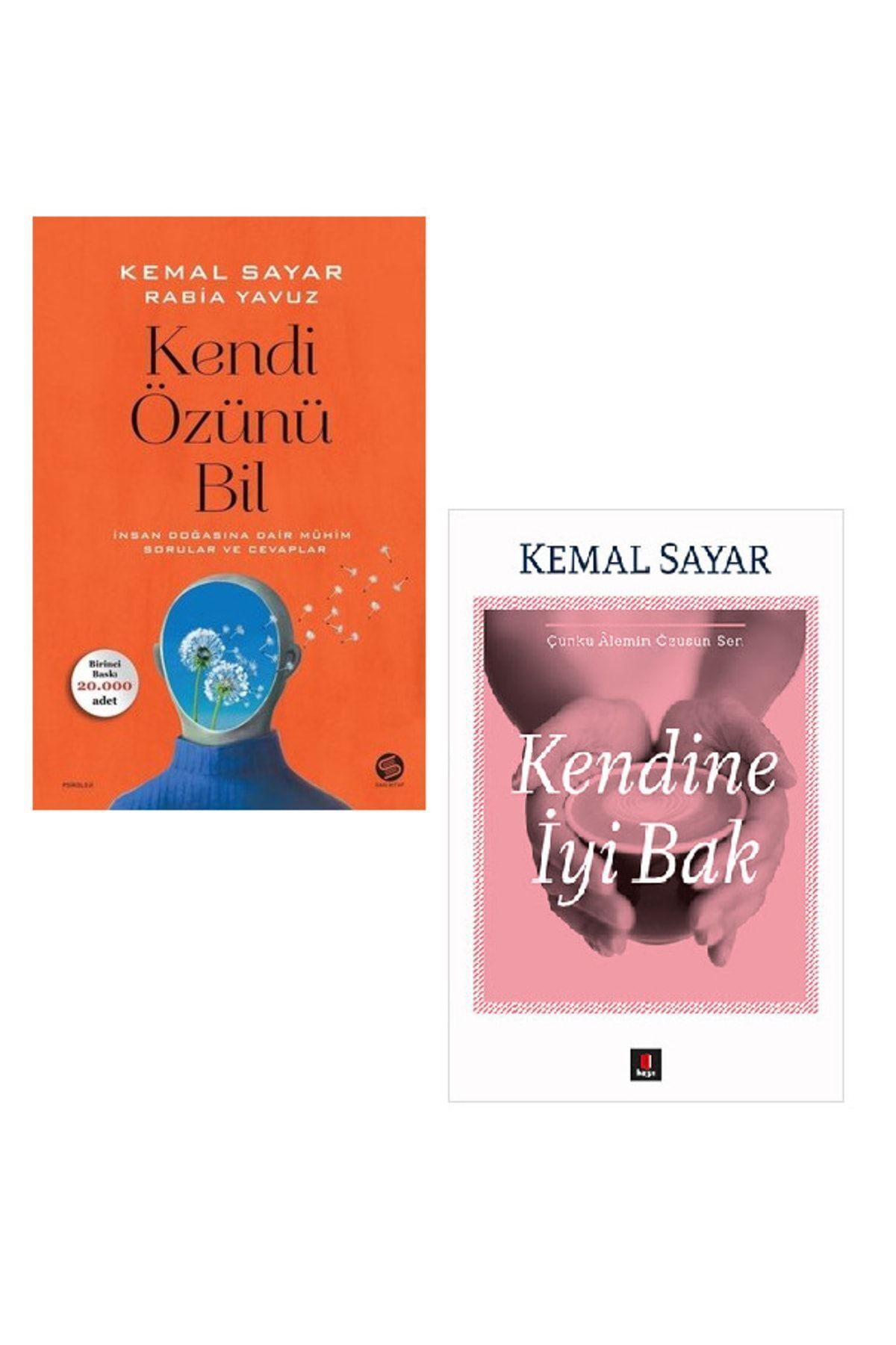 Kapı Yayınları Kemal Sayar 2 Kitap Set / Kendi Özünü Bil + Kendine Iyi Bak