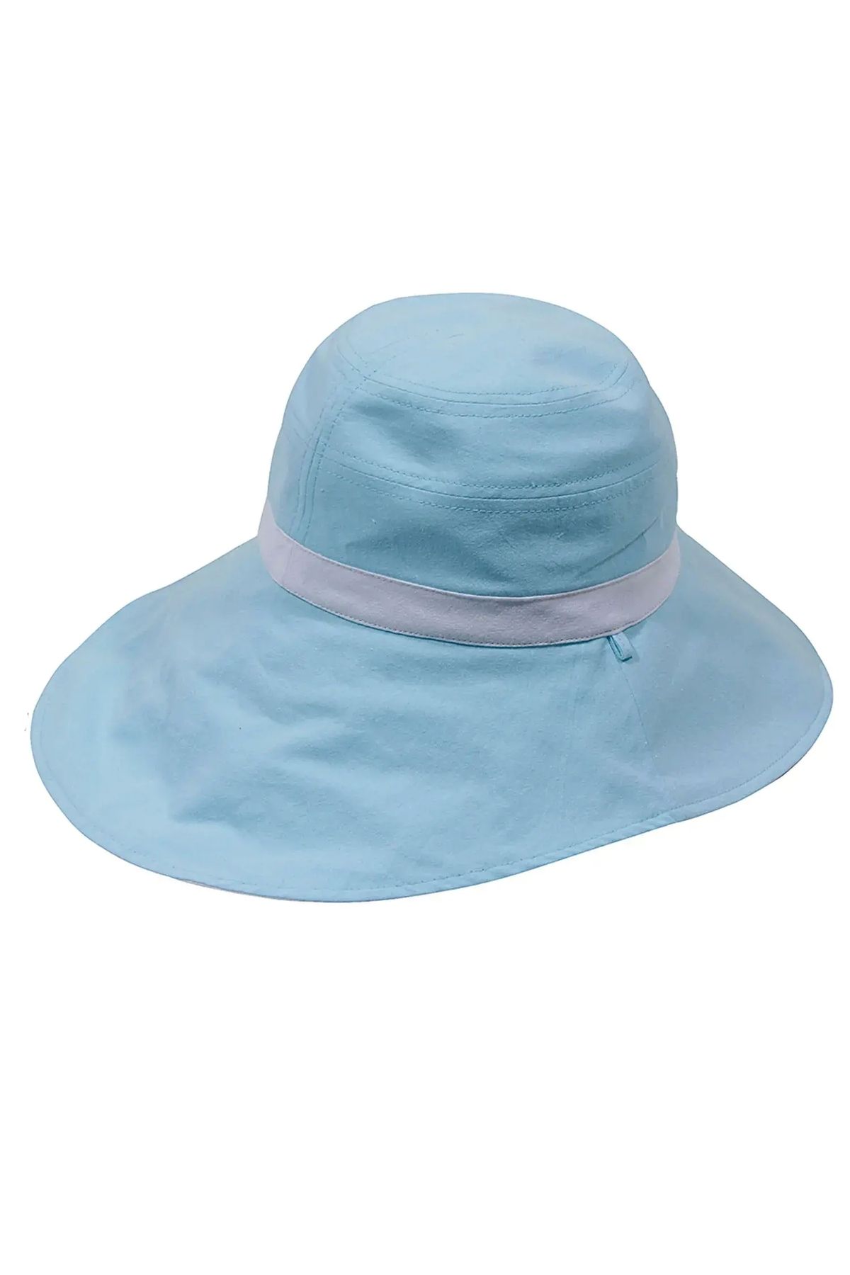 Bay Şapkacı Düz Şerit Kadın Şapka 4069