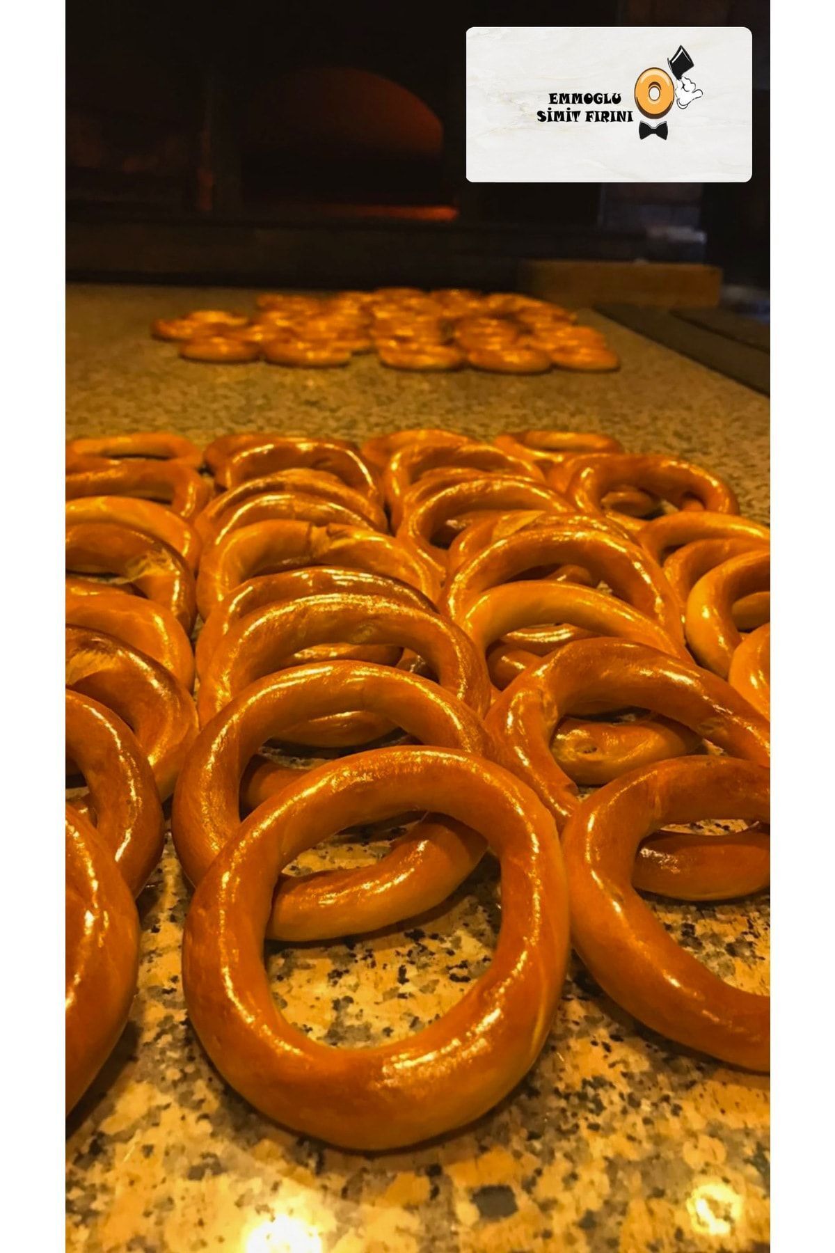 Emmoğlu simit fırını Rize Simidi, Susamsız Simit 25 Adet