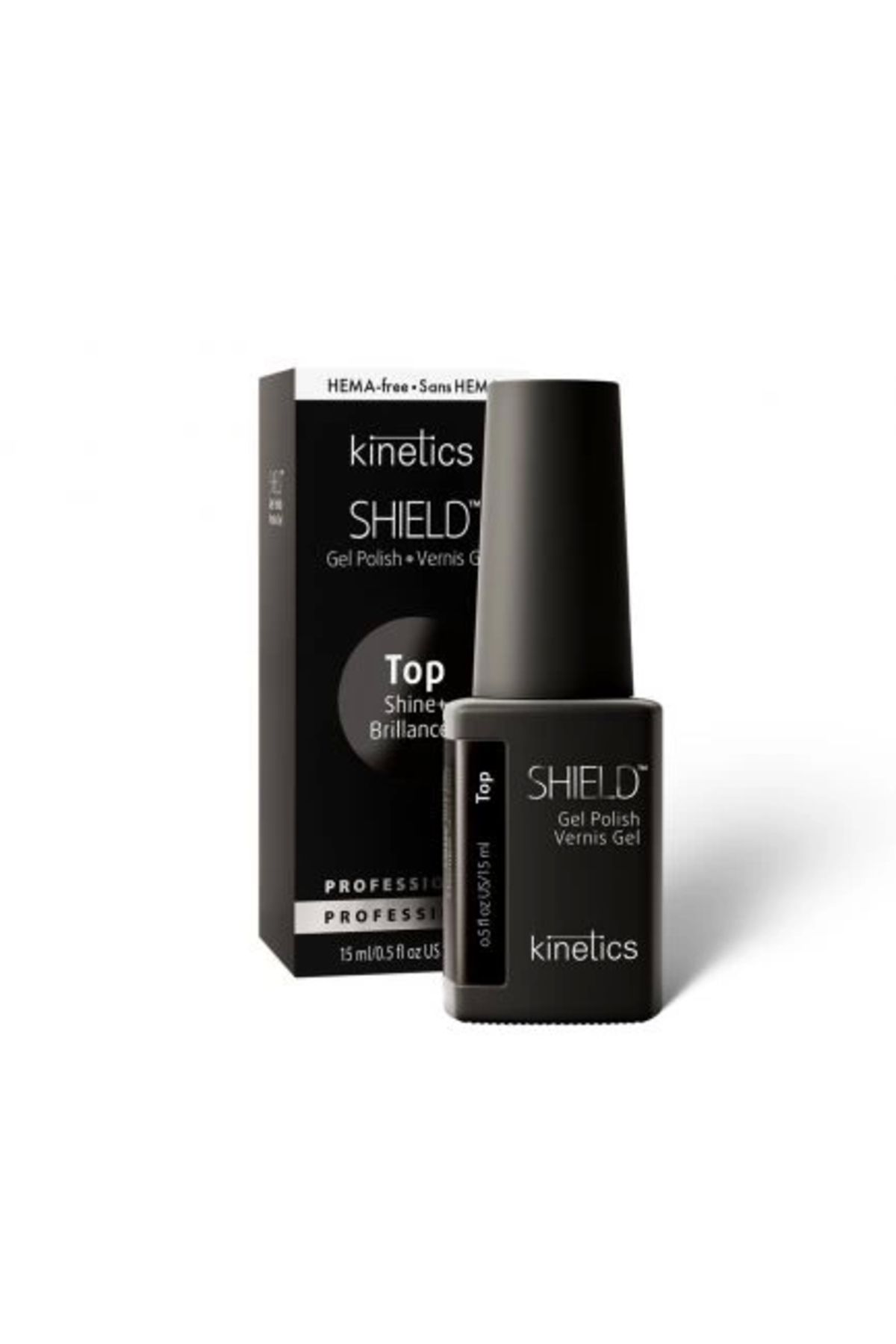 kinetics Shield Hema Free Shine Top Coat, 15ml