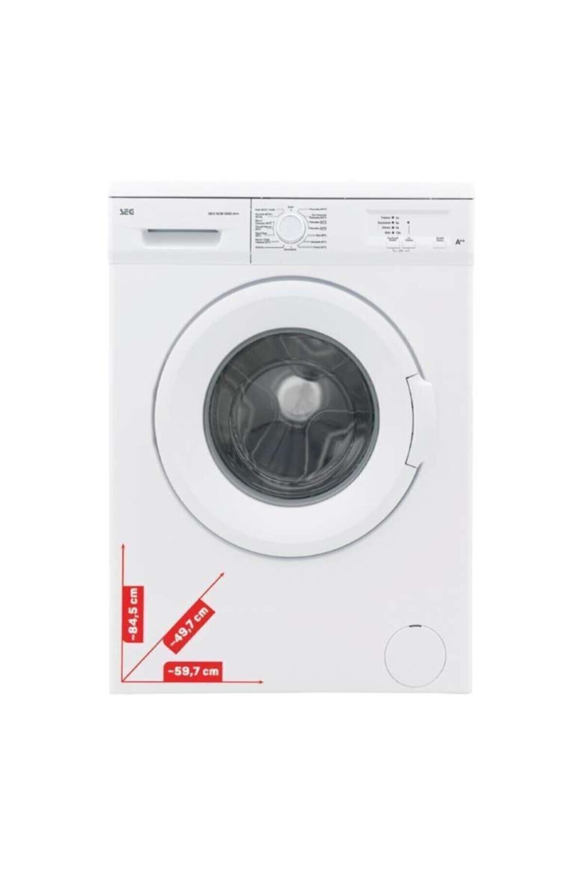 Seg Scm 580 800 Devir 5 Kg Çamaşır Makinesi