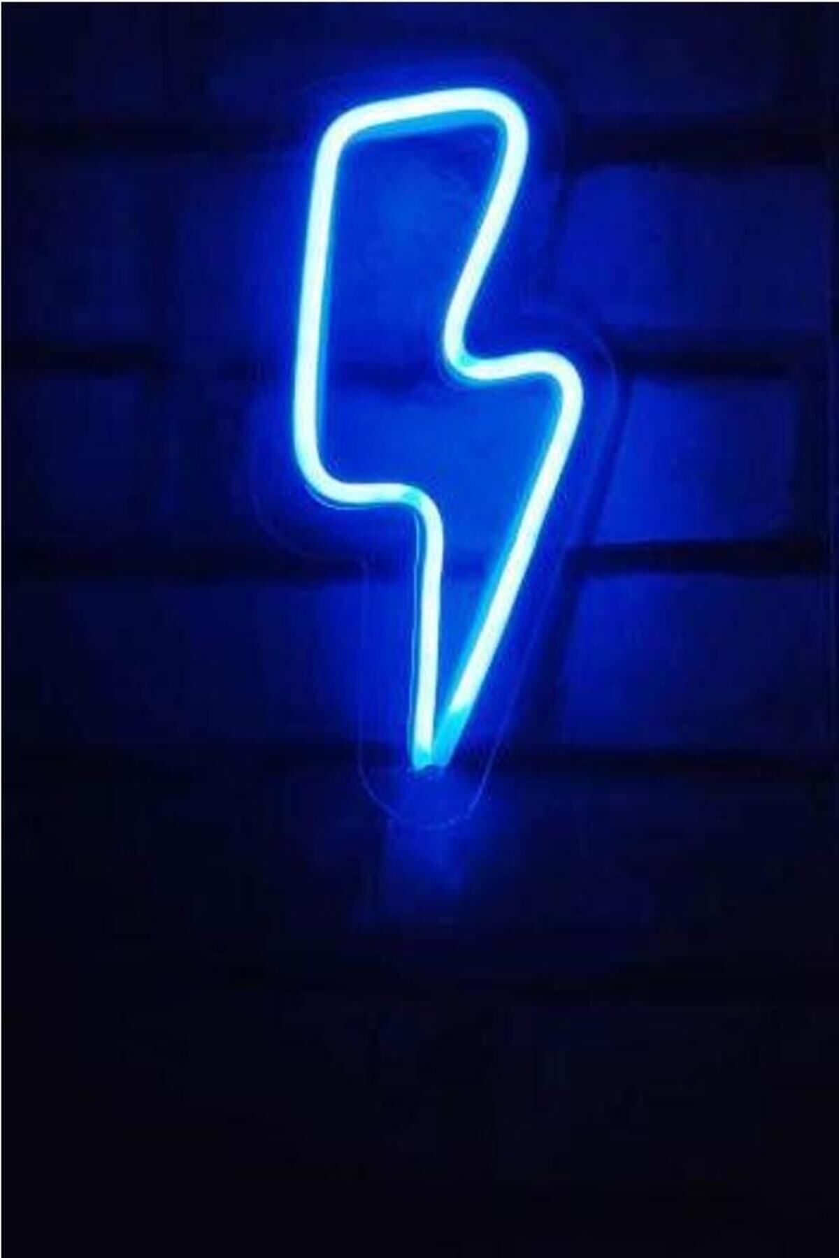 Erdem neon led Şimsek Neon Led Dekoratif Tasarım Gece Lambasi 12 V Tak Fişe Çalıştır
