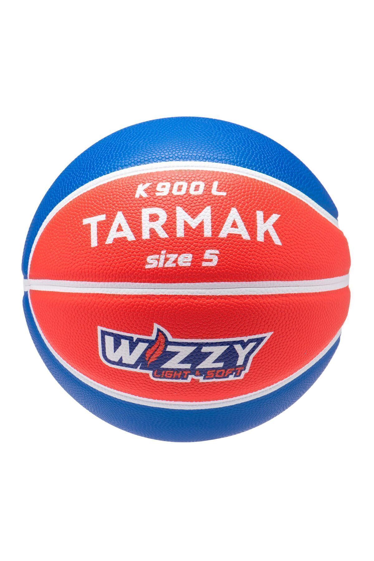 Decathlon Basketbol Topu - 5 Numara - Mavi / Kırmızı - K900 WIZZY