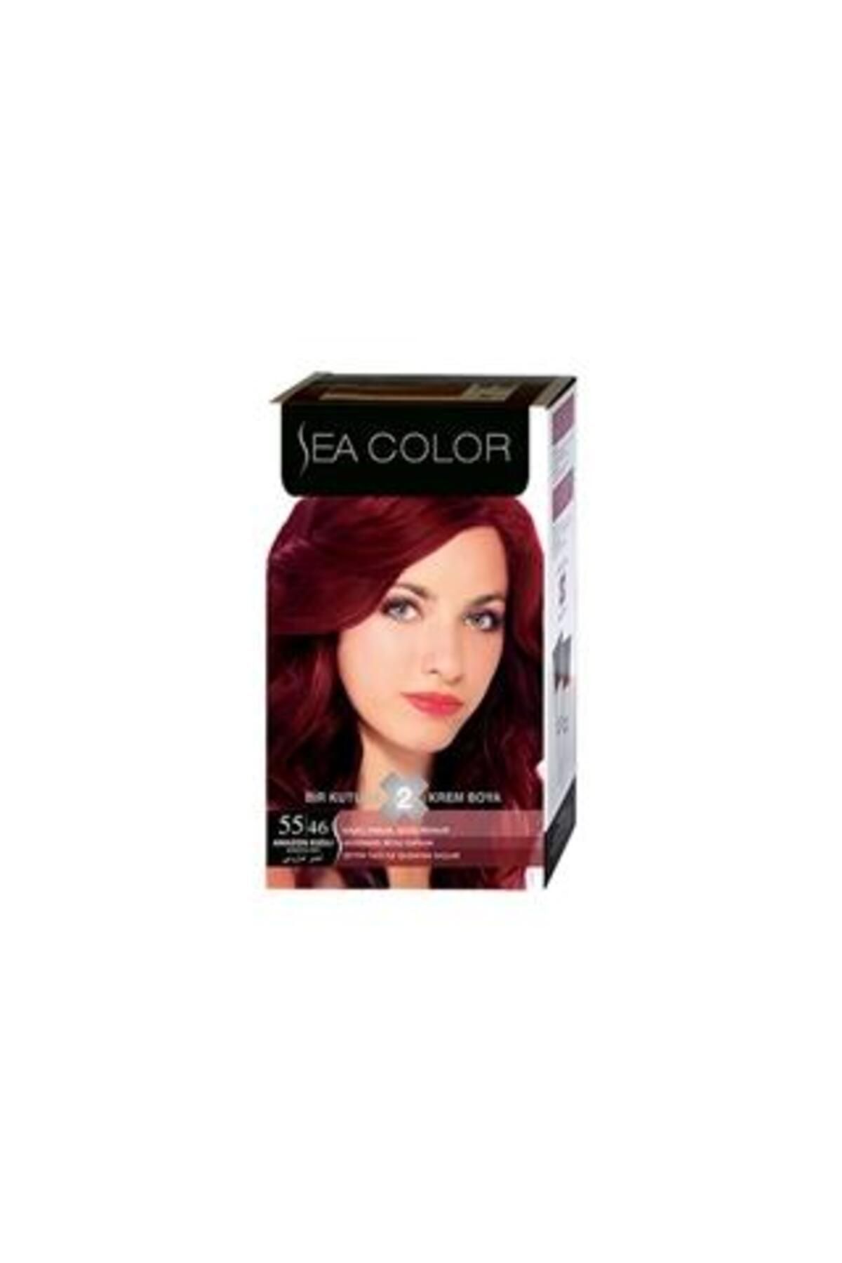 Sea Color Kit Saç Boyası 66.46 Ateş Kızılı