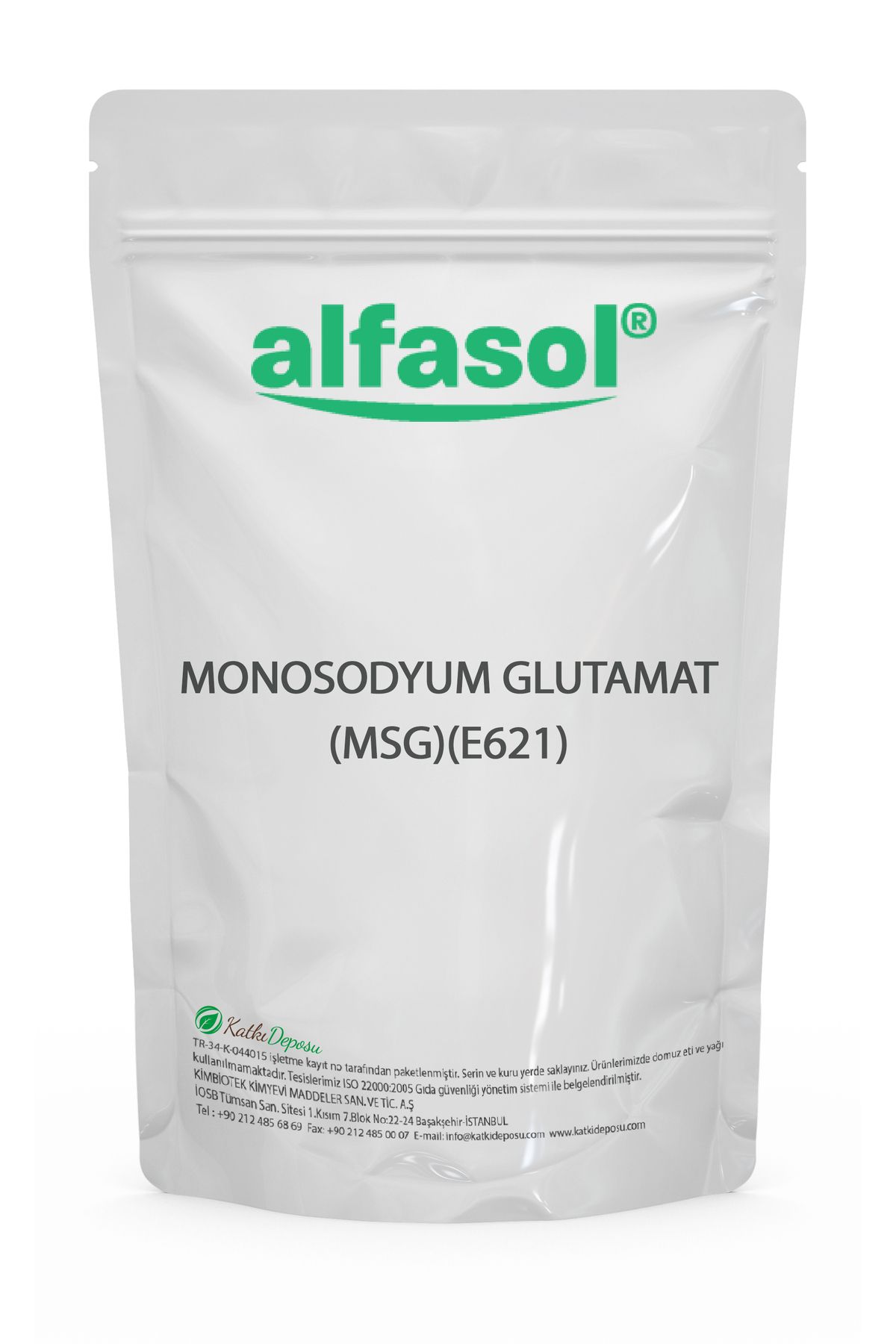 Alfasol Monosodyum Glutamat (msg) (çin Tuzu) (e621) 500 gr