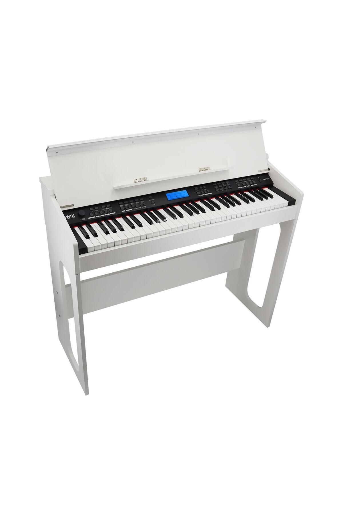 JWIN Jdp-950 Tuş Hassasiyetli 61 Tuşlu Dijital Piyano - Beyaz