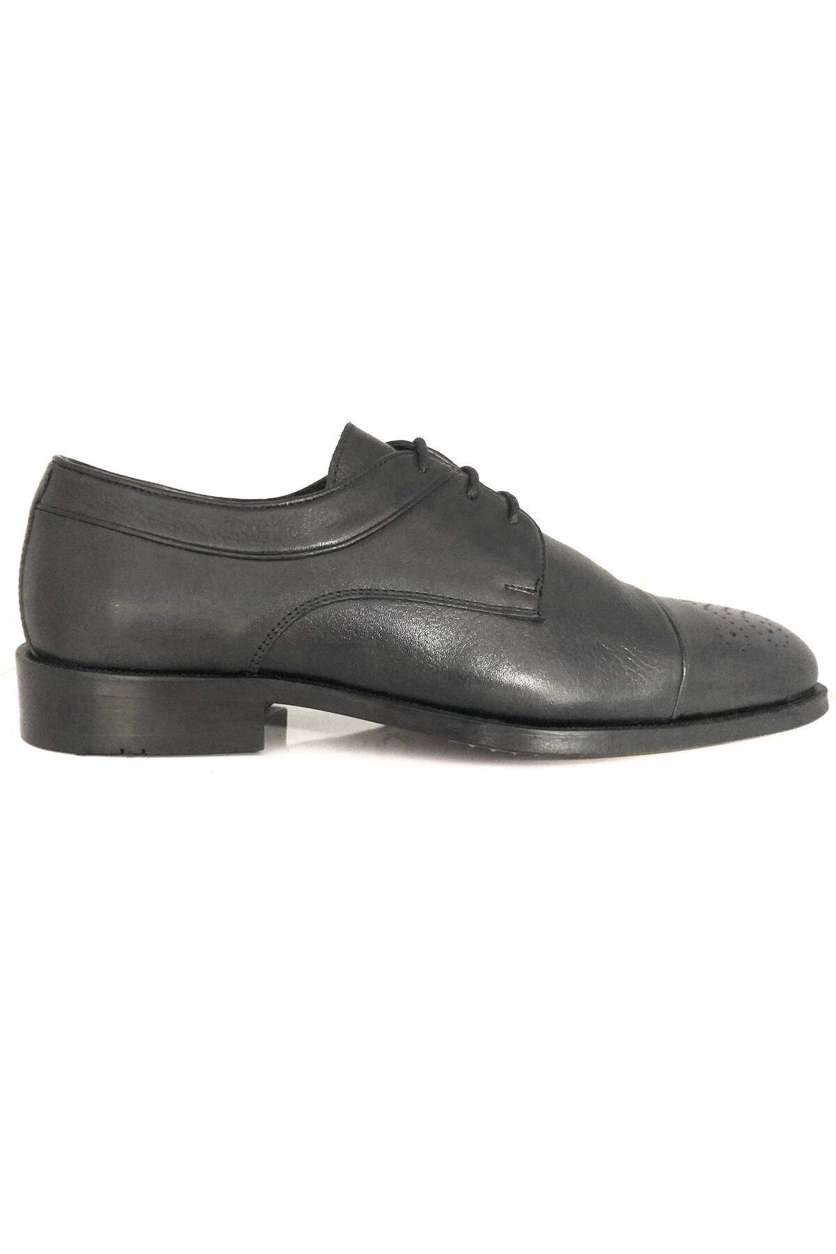 DANACI 9643 Erkek Hakiki Deri Kösele Taban Premium Klasik Ayakkabı