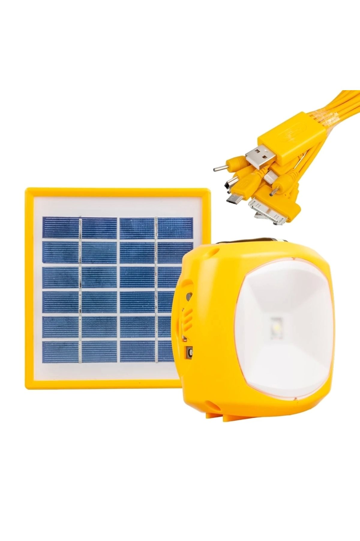 Lisinya Pm-33399 Tek Panelli Şarjlı Solar Işıldak Aydınlatma Seti ( )